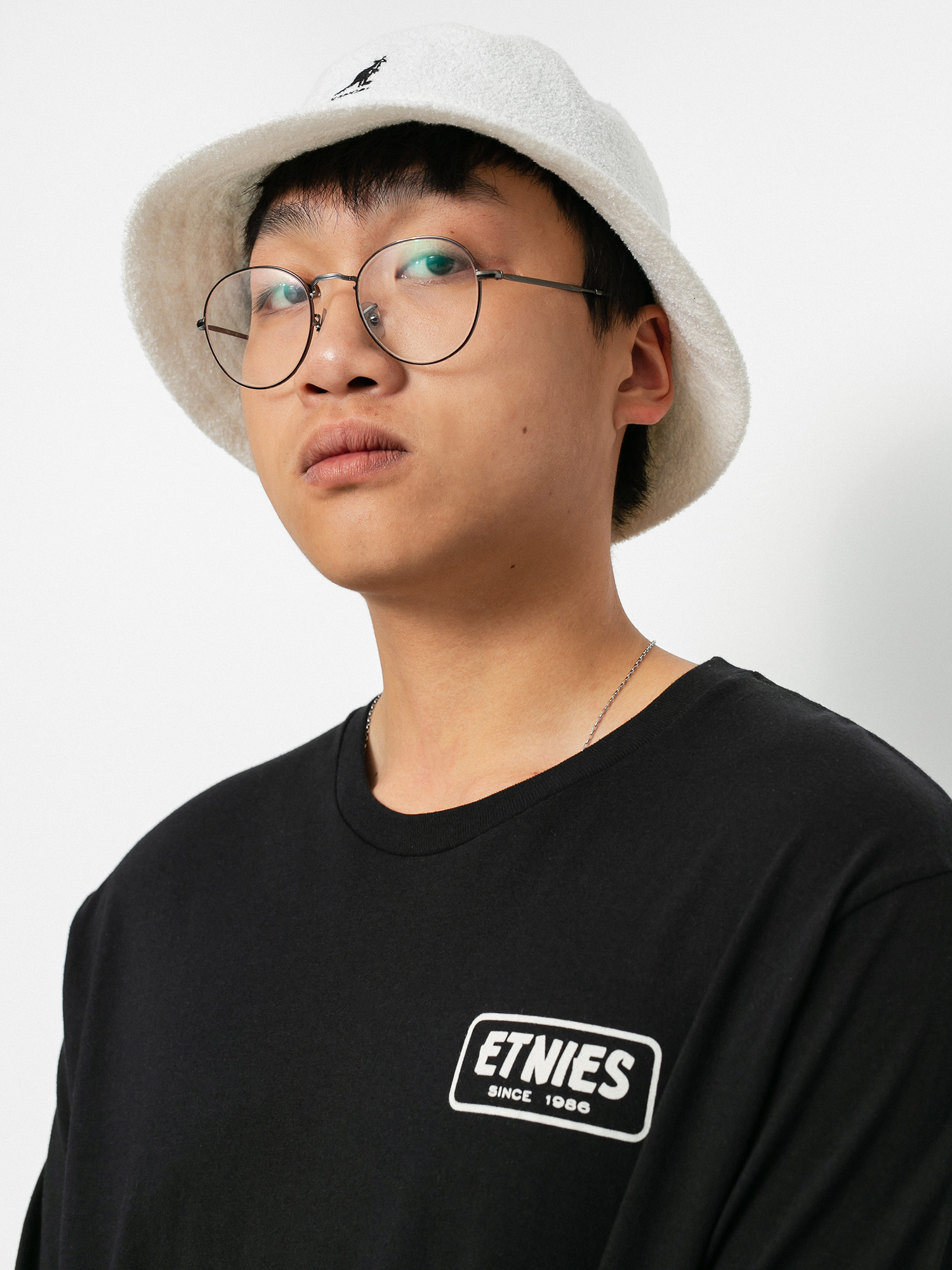 Longsleeve Etnies Quality Control (black/white)