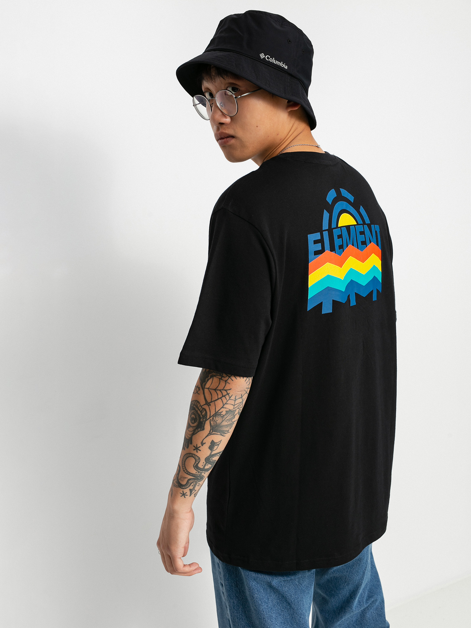 T-shirt Element Truxton (flint black)
