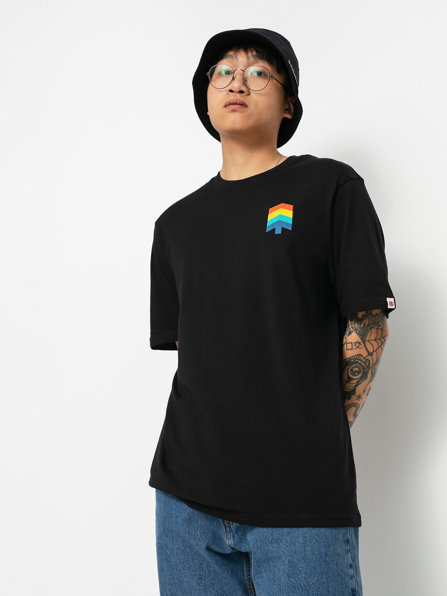 T-shirt Element Truxton (flint black)