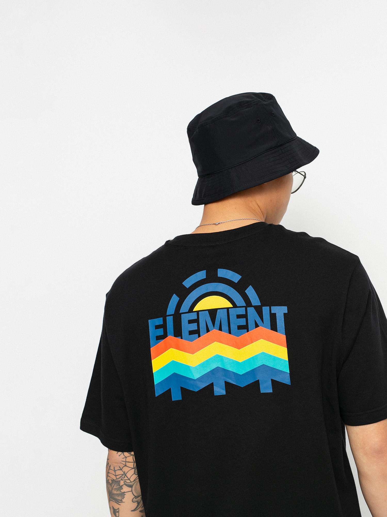 T-shirt Element Truxton (flint black)