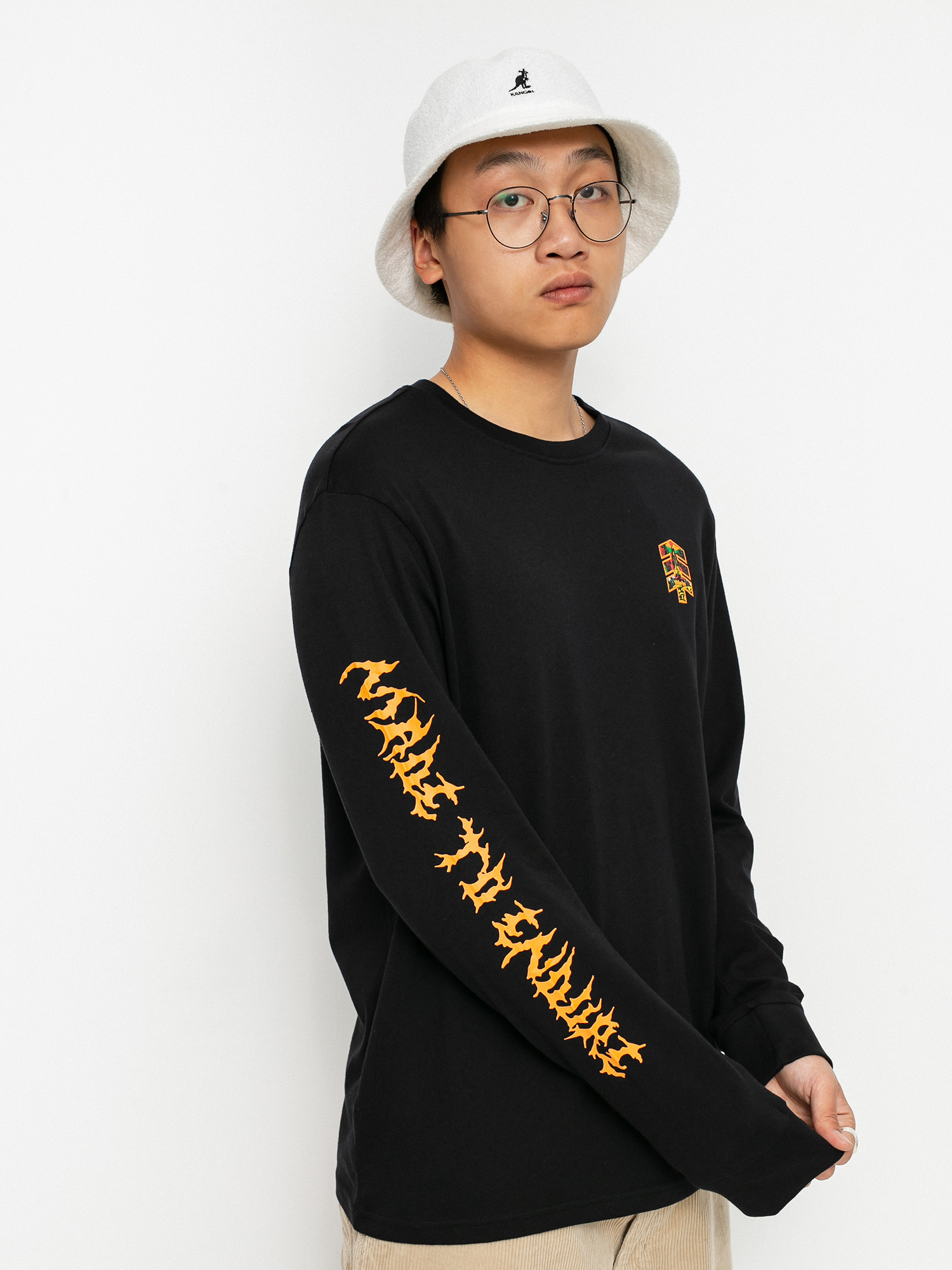 Longsleeve Element Spectral (flint black)