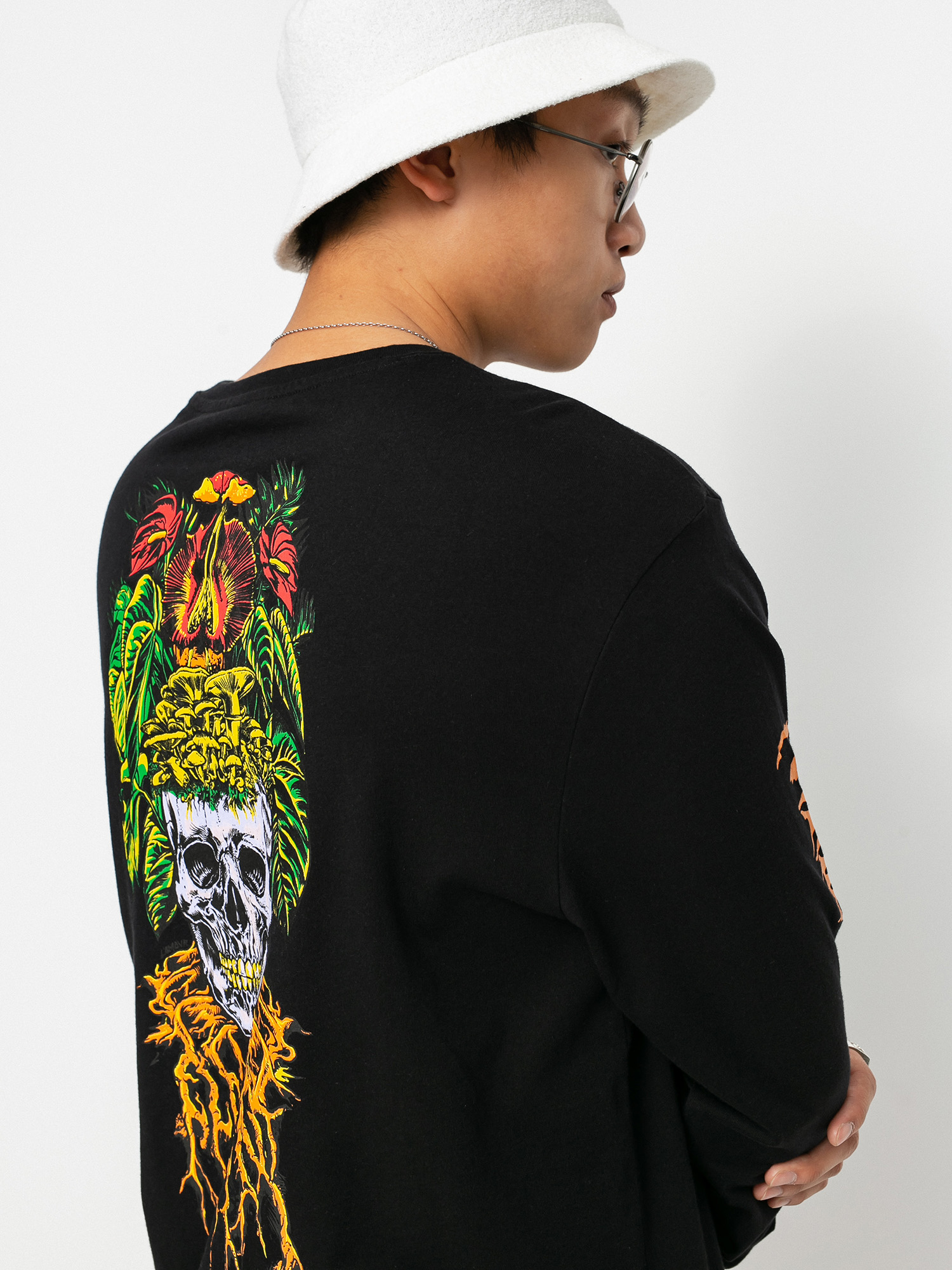 Longsleeve Element Spectral (flint black)