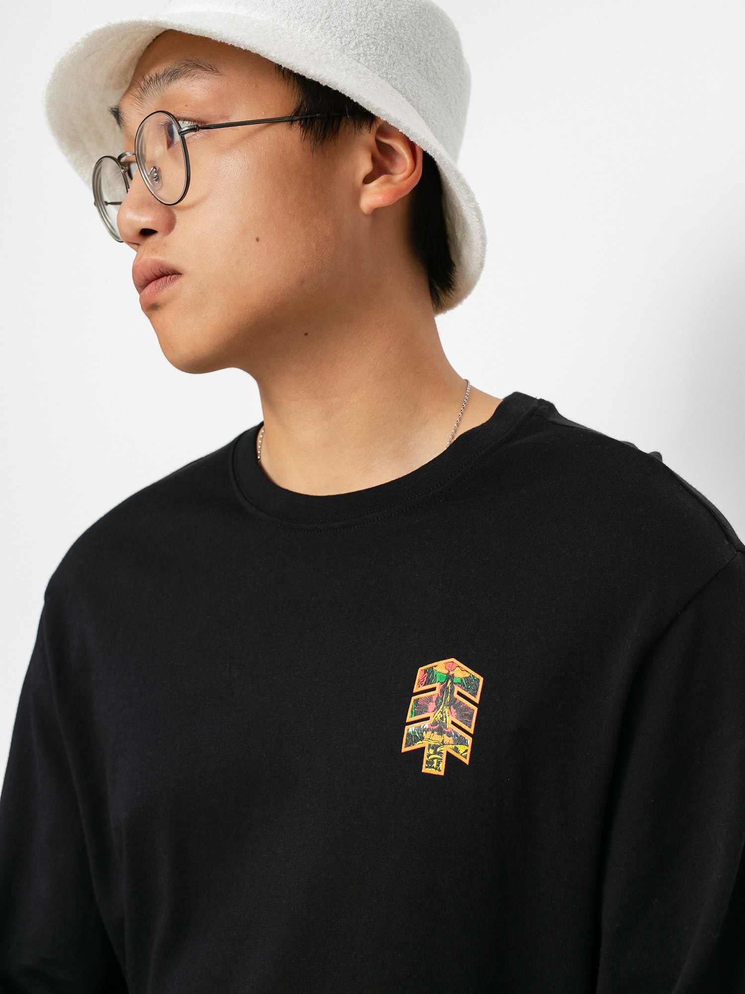 Longsleeve Element Spectral (flint black)