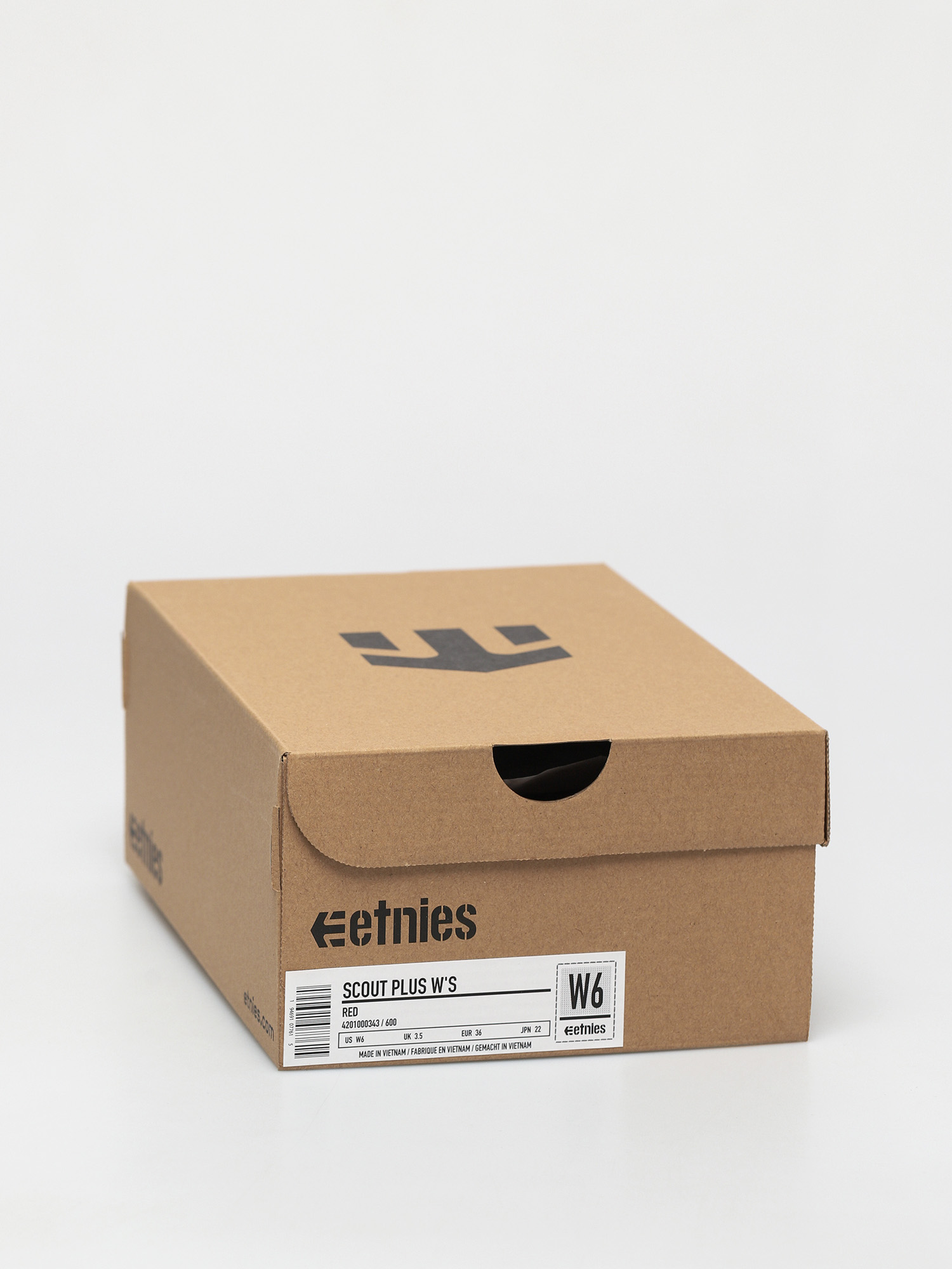 Buty Etnies Scout Plus Wmn (red)