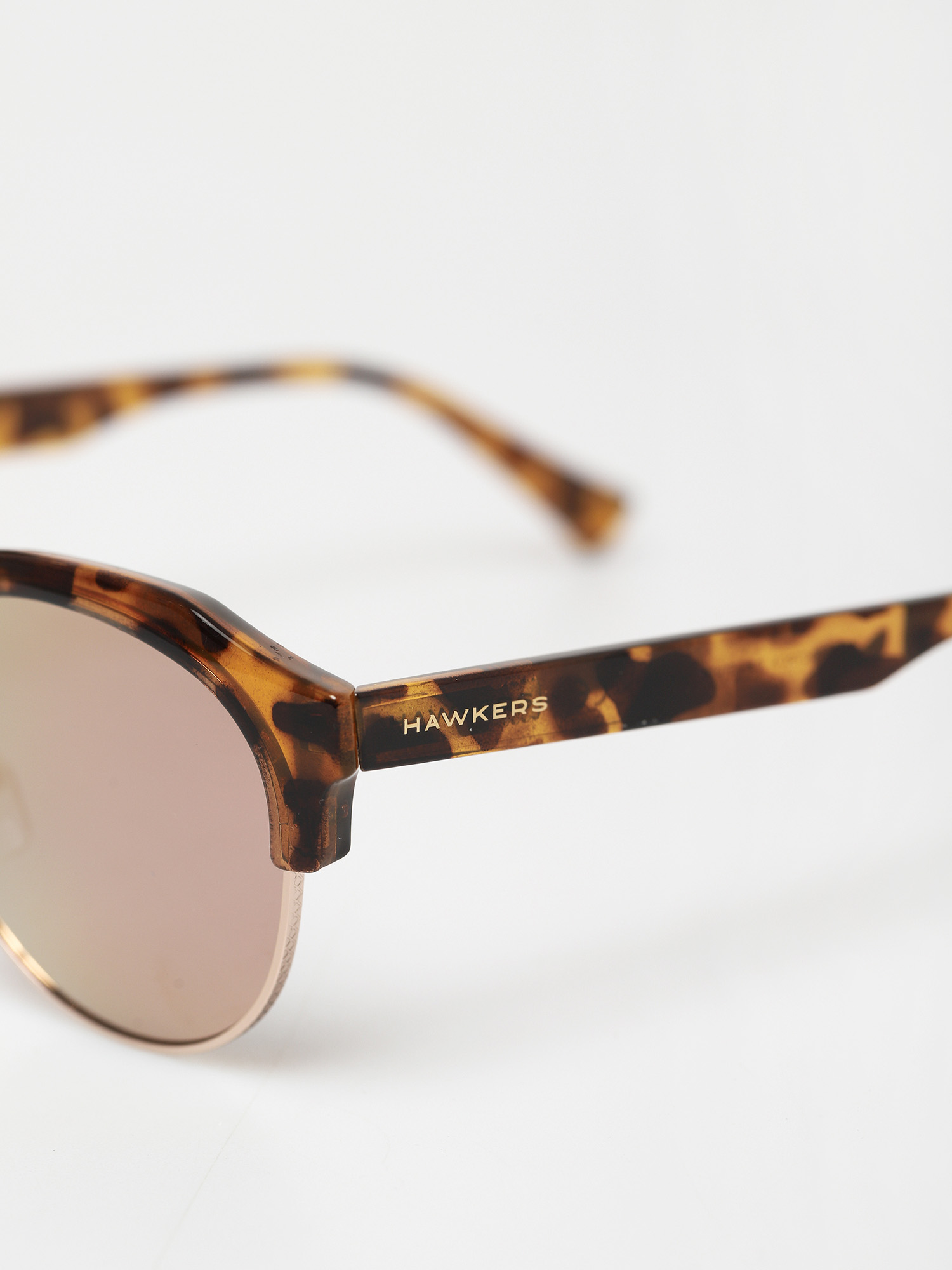 Okulary przeciwsłoneczne Hawkers Classic Rounded (carey/rose gold/tr90 acero inoxidable)