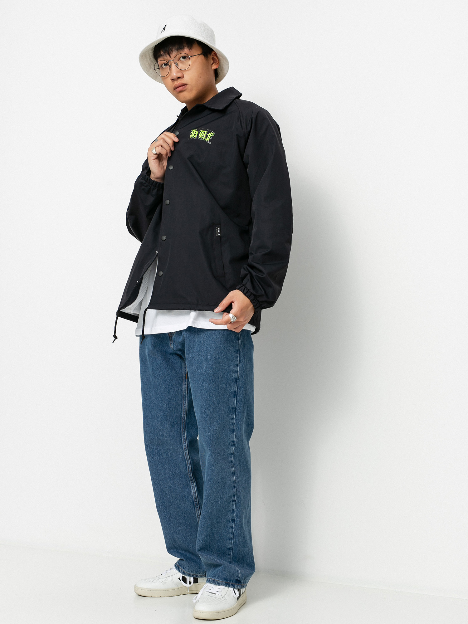 Kurtka HUF Discordia Coach (black)