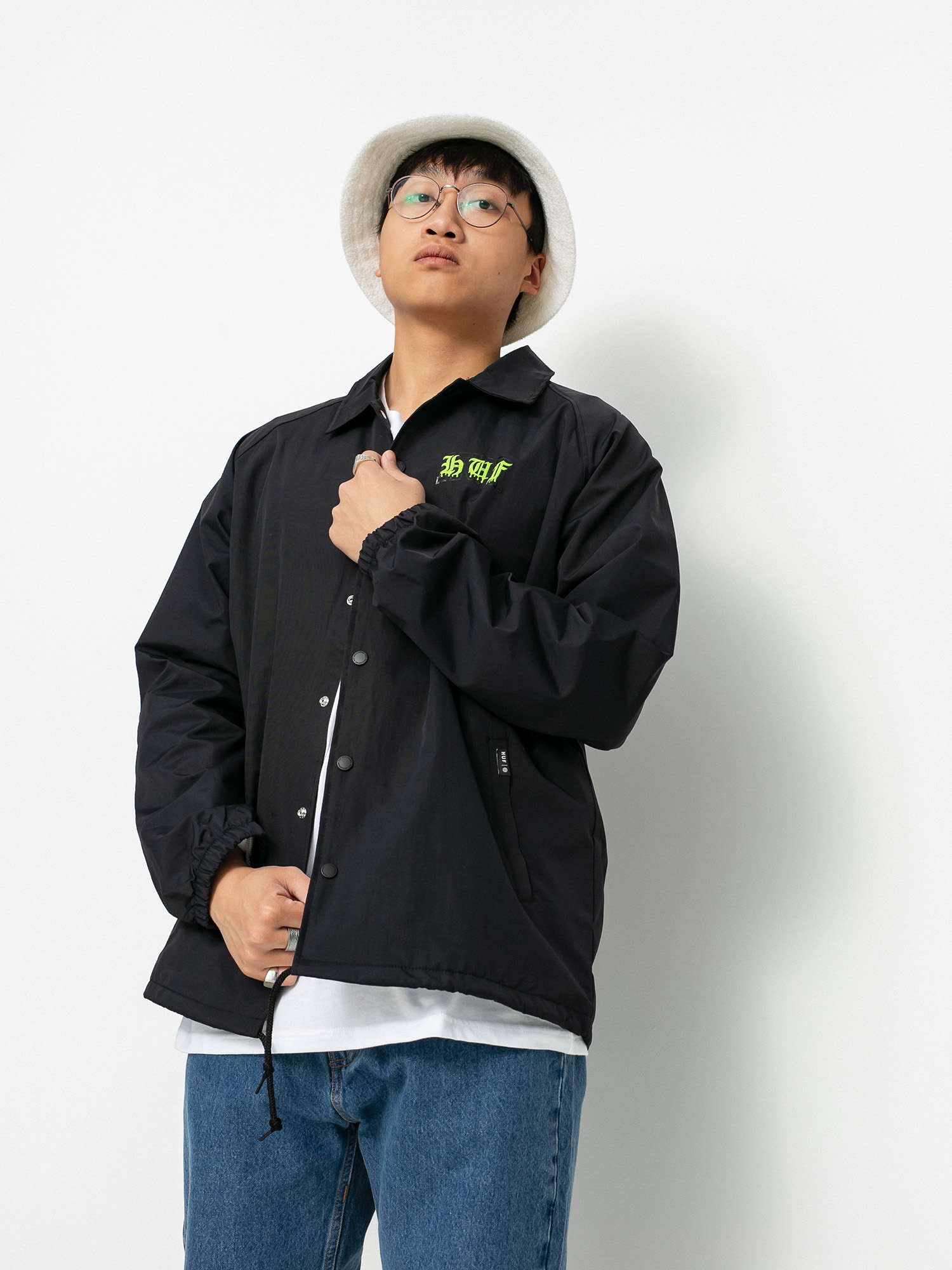 Kurtka HUF Discordia Coach (black)