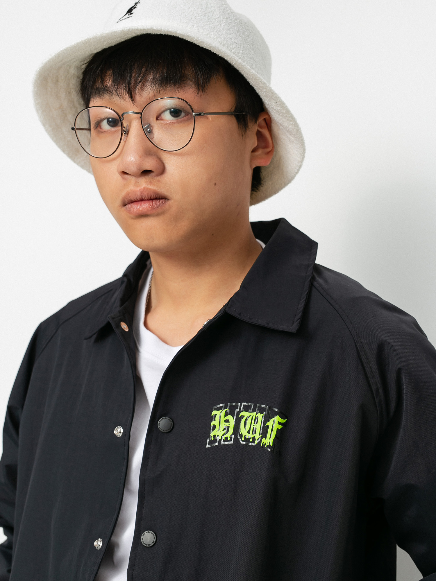 Kurtka HUF Discordia Coach (black)