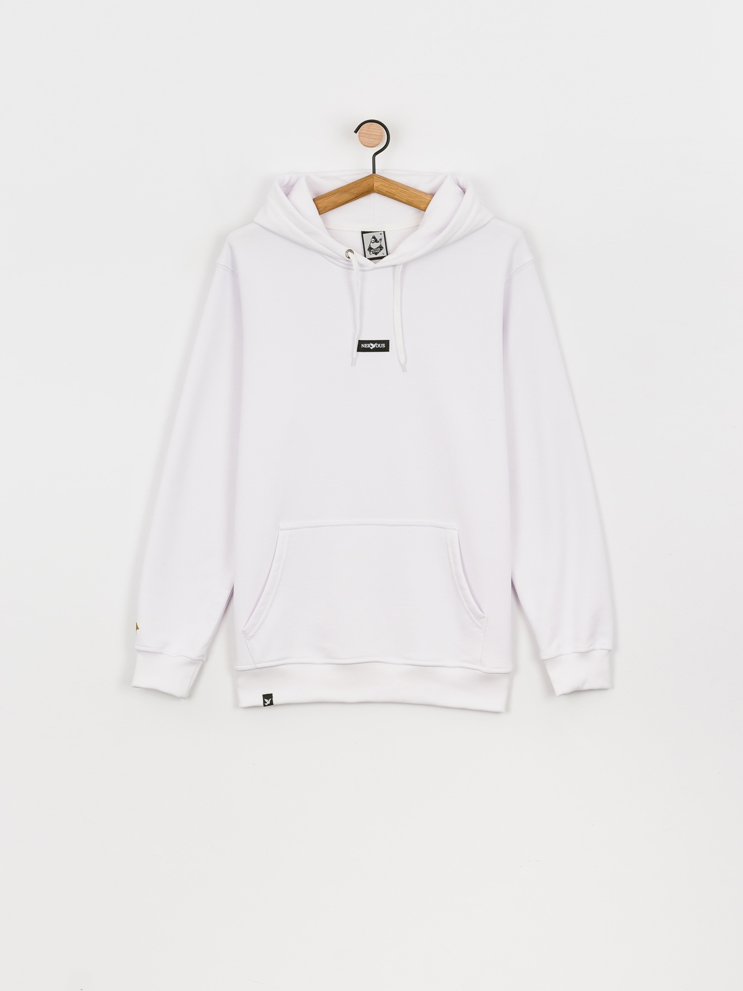 Bluza z kapturem Nervous Classic Small HD (wht)