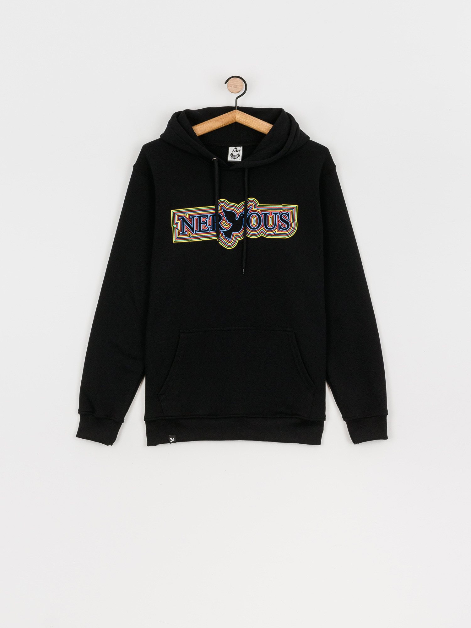 Bluza z kapturem Nervous Classic Tribe HD (black)
