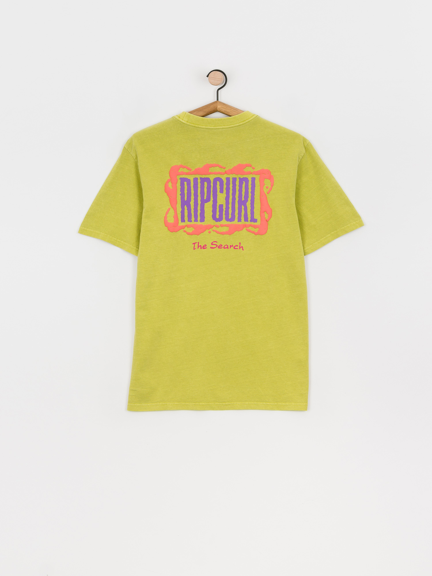 T-shirt Rip Curl Mind Wave Logo (washed lime)