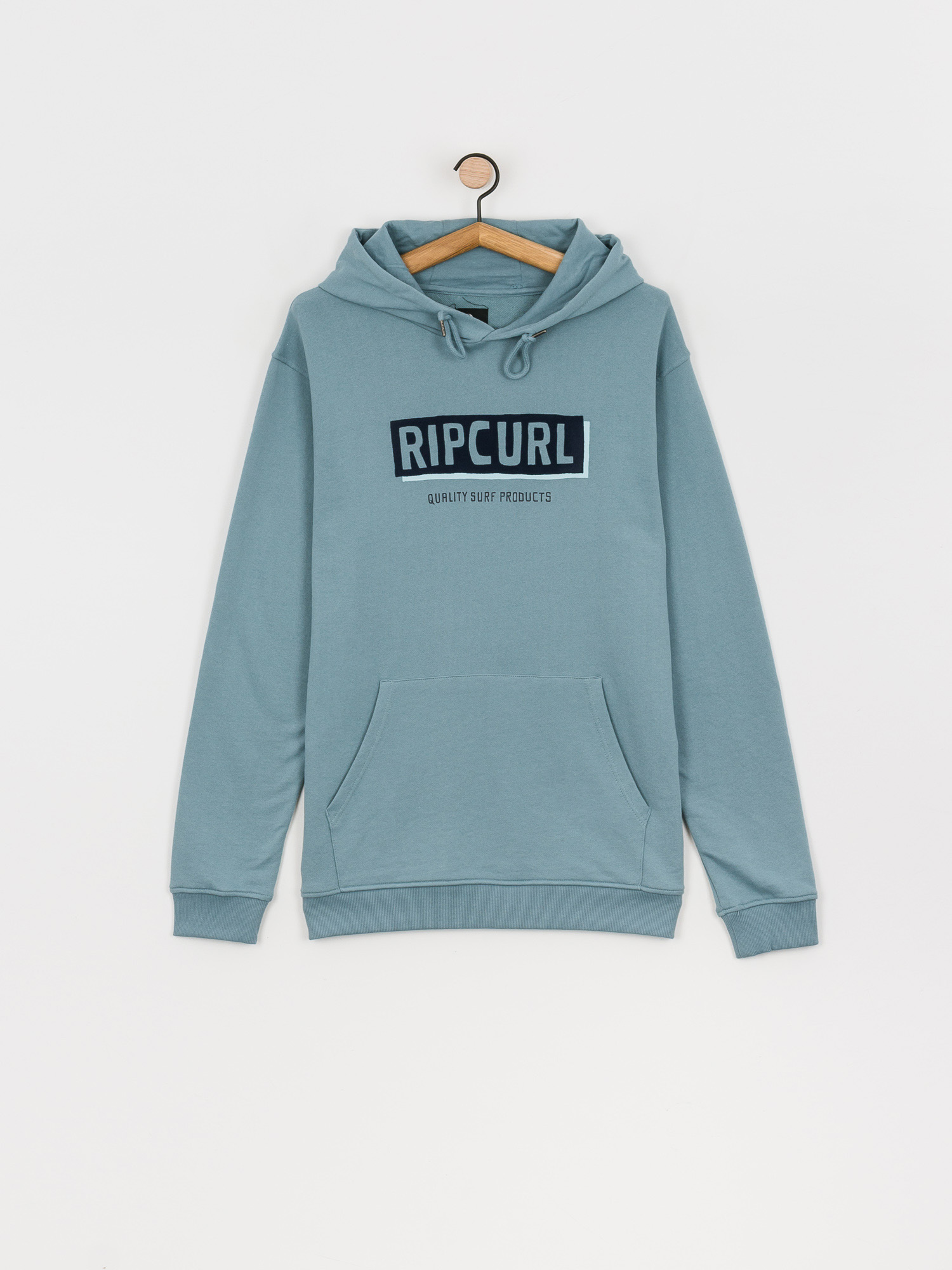 Bluza z kapturem Rip Curl Boxed Pop Over HD (mid blue)