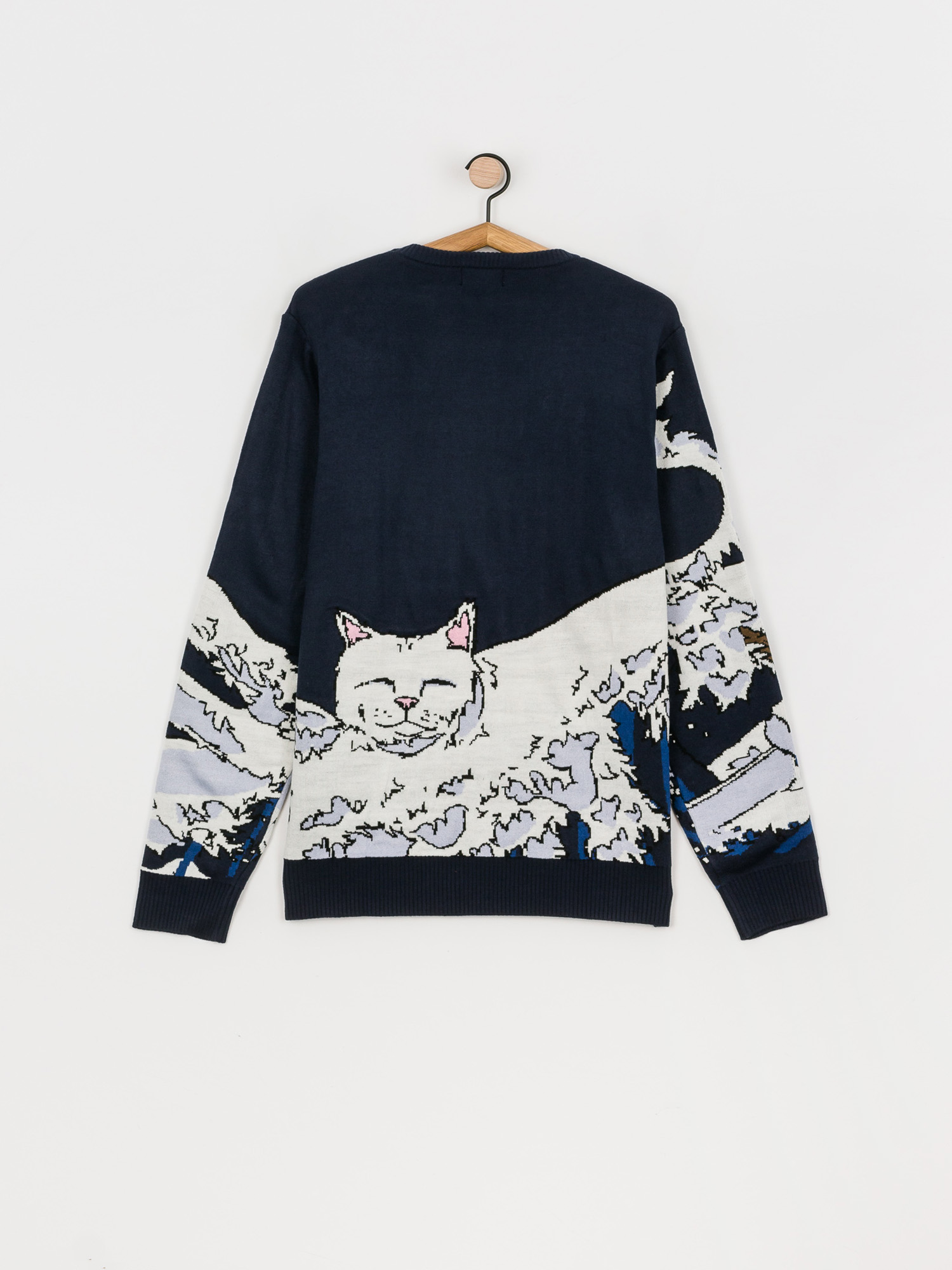 Sweter RipNDip Great Wave (navy)