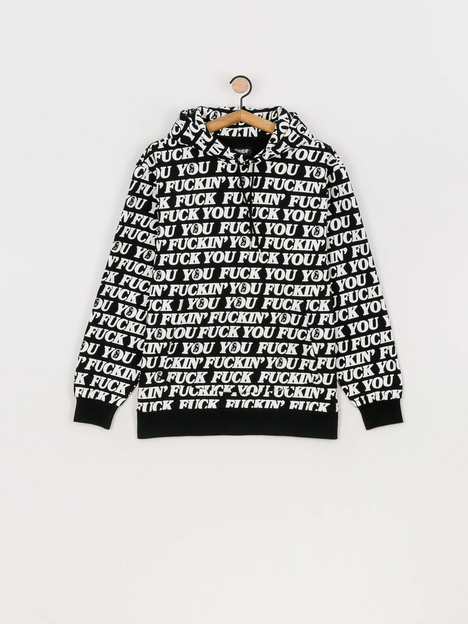 Bluza z kapturem RipNDip Fuck You HD (black)