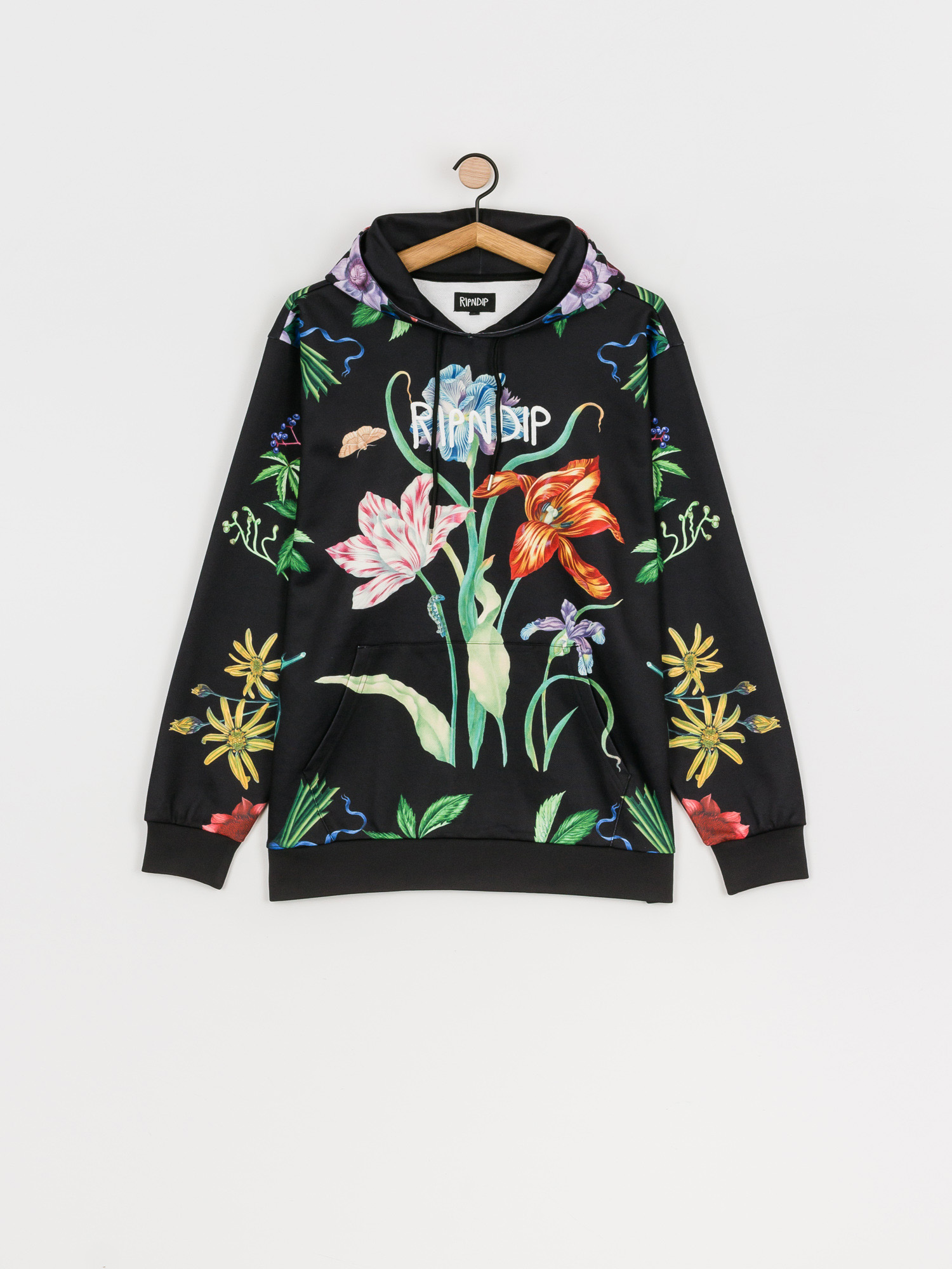Bluza z kapturem RipNDip Green House HD (black)
