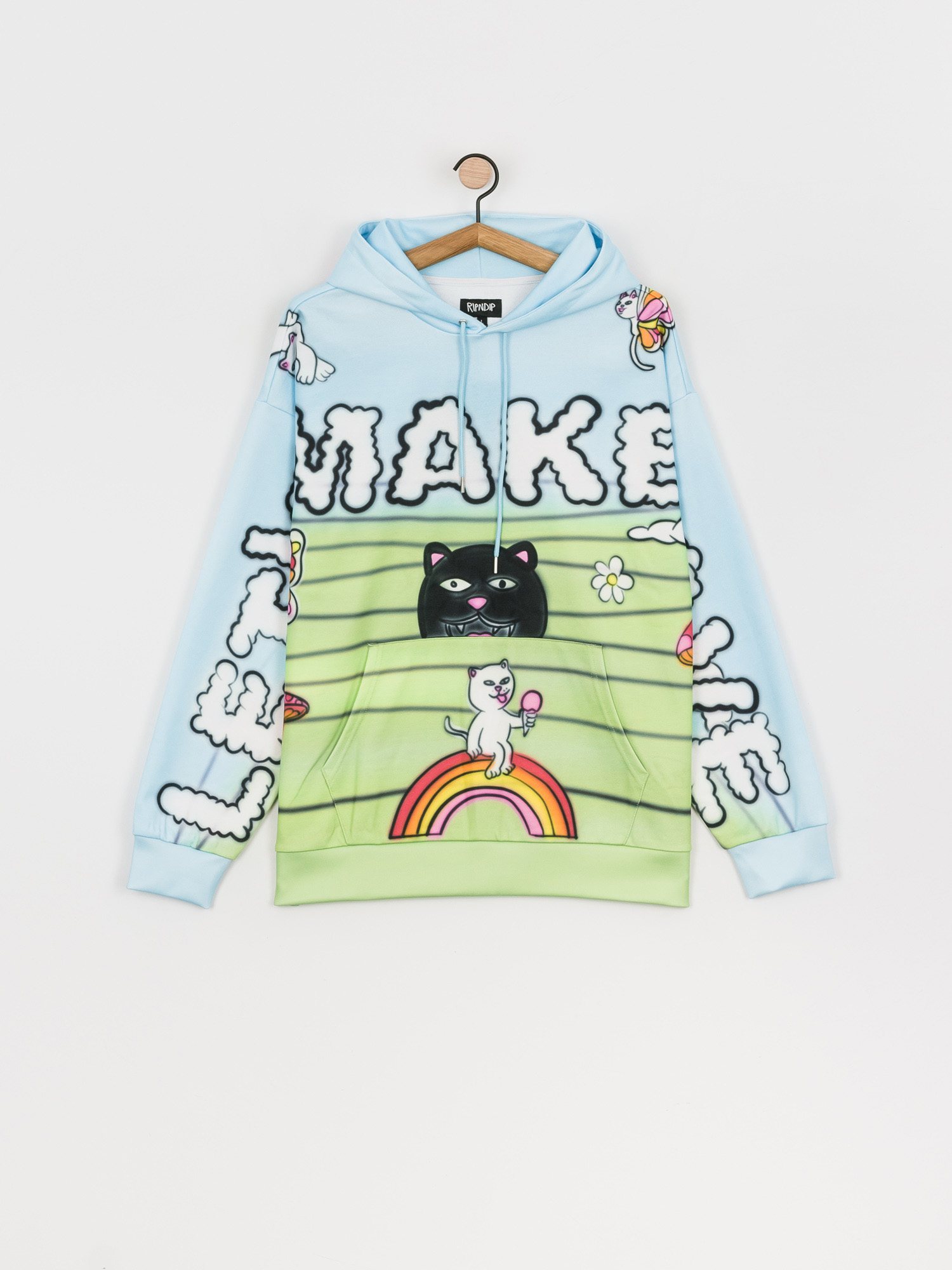 Bluza z kapturem RipNDip Lets Make Love HD (multi)