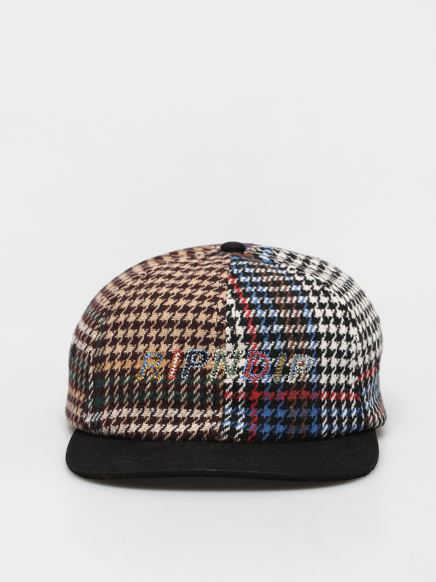 Czapka z daszkiem RipNDip Roygbiv Plaid Strap (multi)