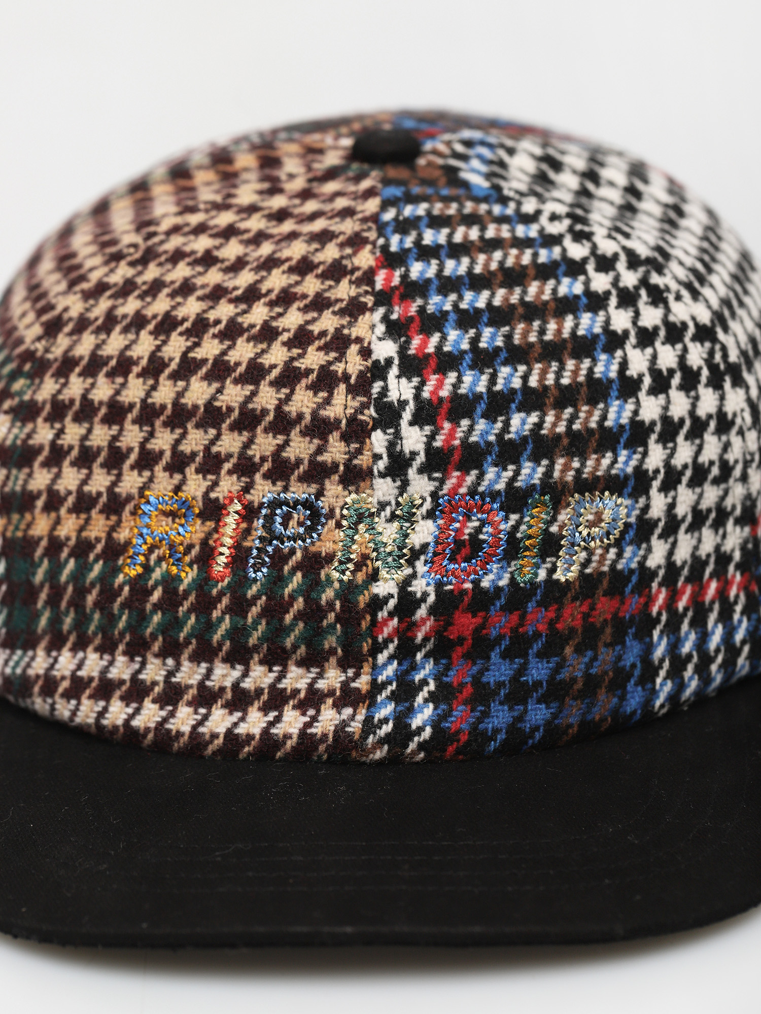 Czapka z daszkiem RipNDip Roygbiv Plaid Strap (multi)