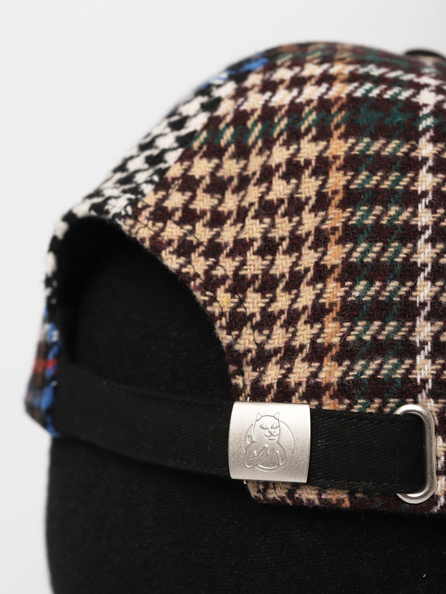 Czapka z daszkiem RipNDip Roygbiv Plaid Strap (multi)