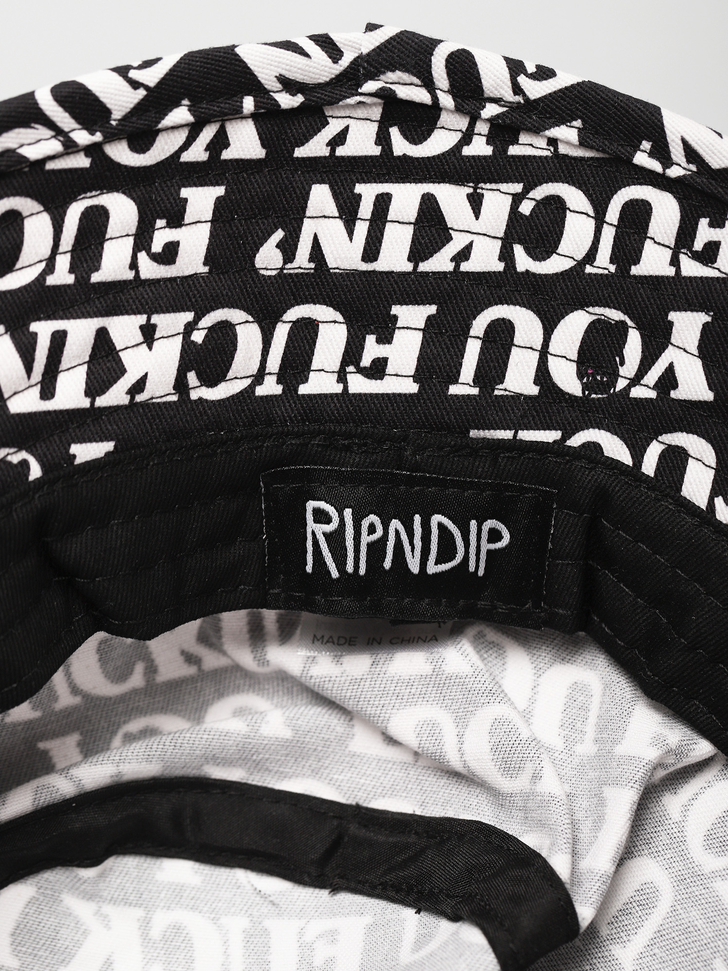 Kapelusz RipNDip Fuck You Bucket (black)