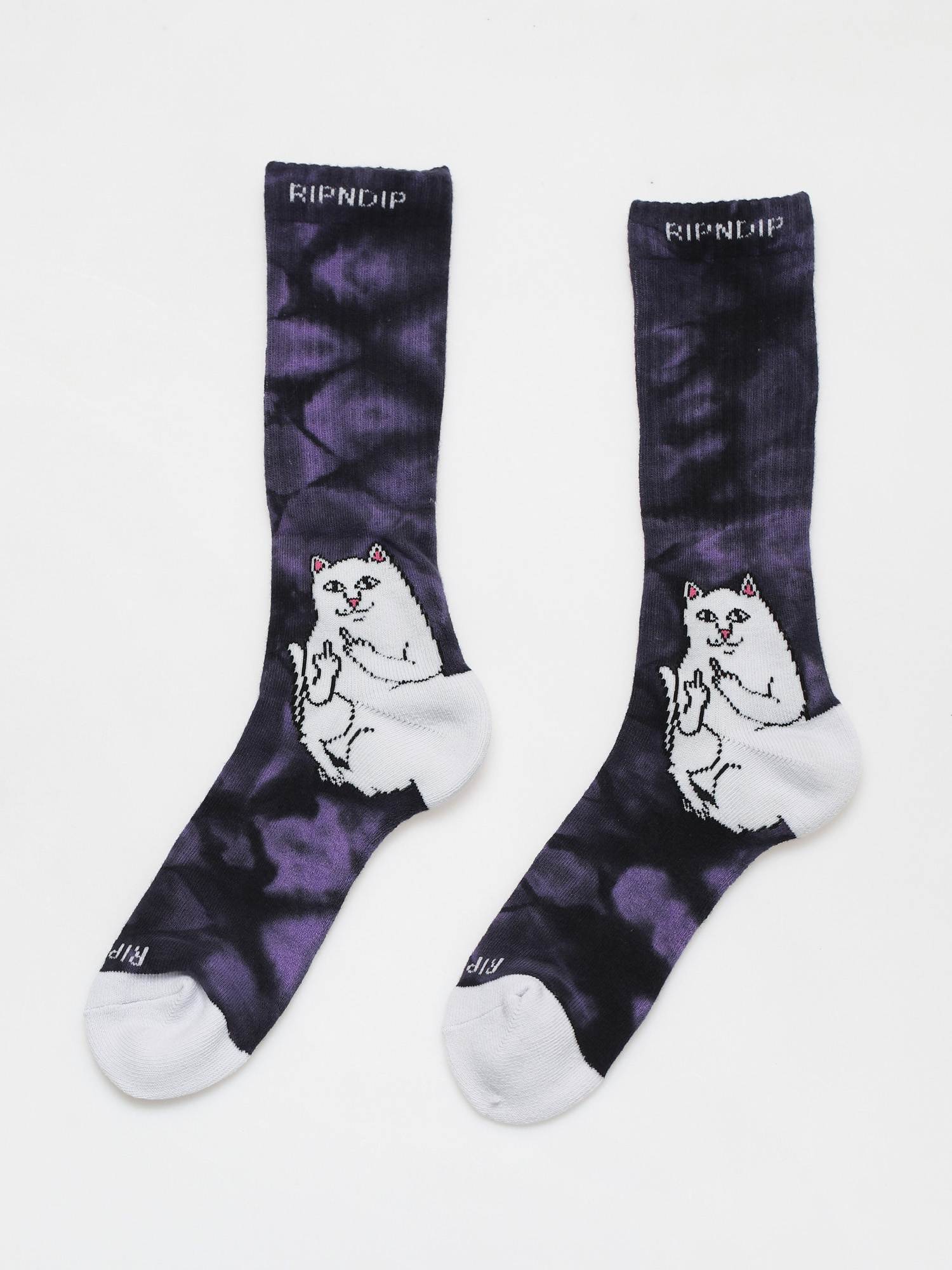 Skarpetki RipNDip Lord Nermal (purple lightning)