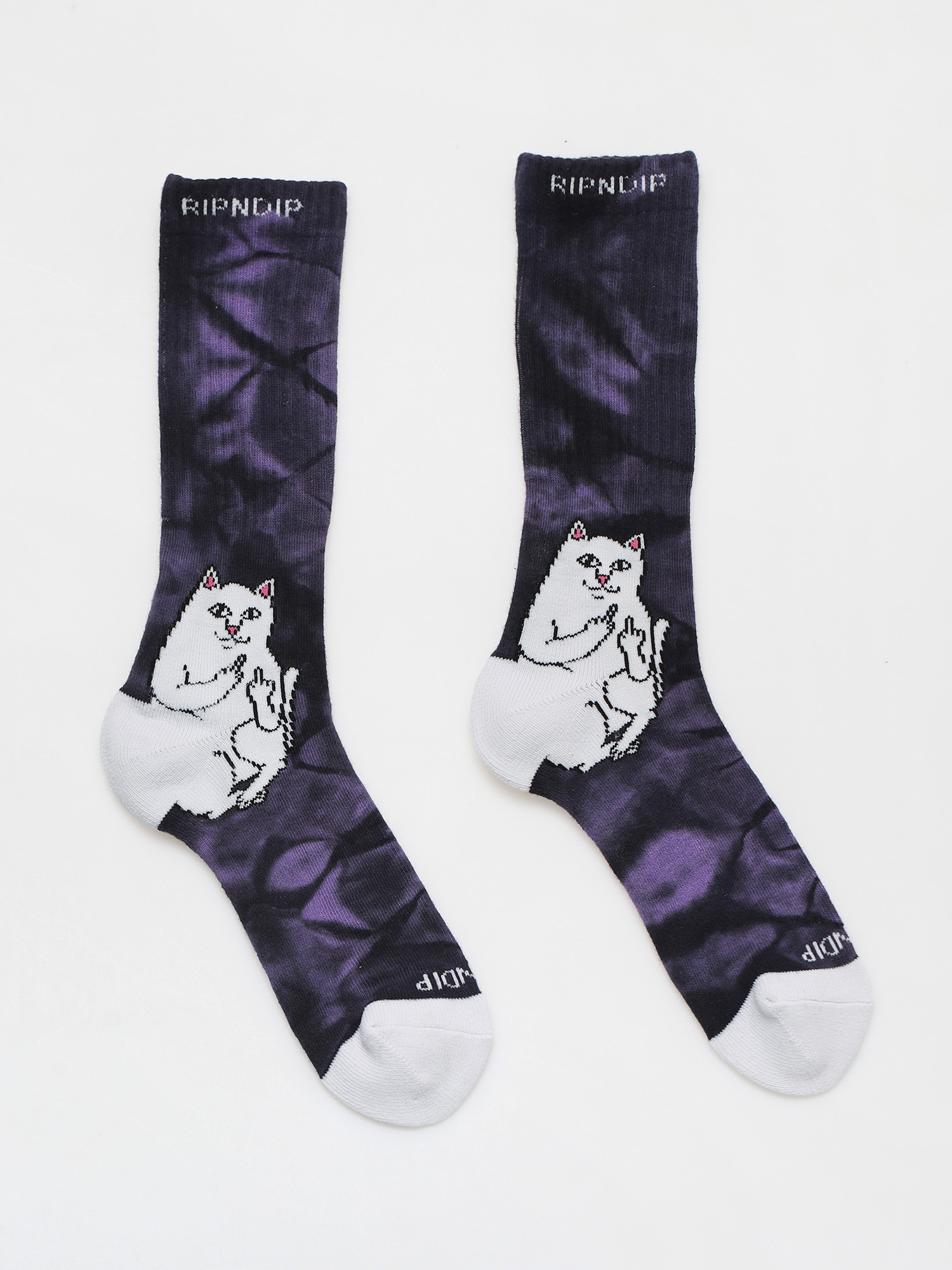 Skarpetki RipNDip Lord Nermal (purple lightning)