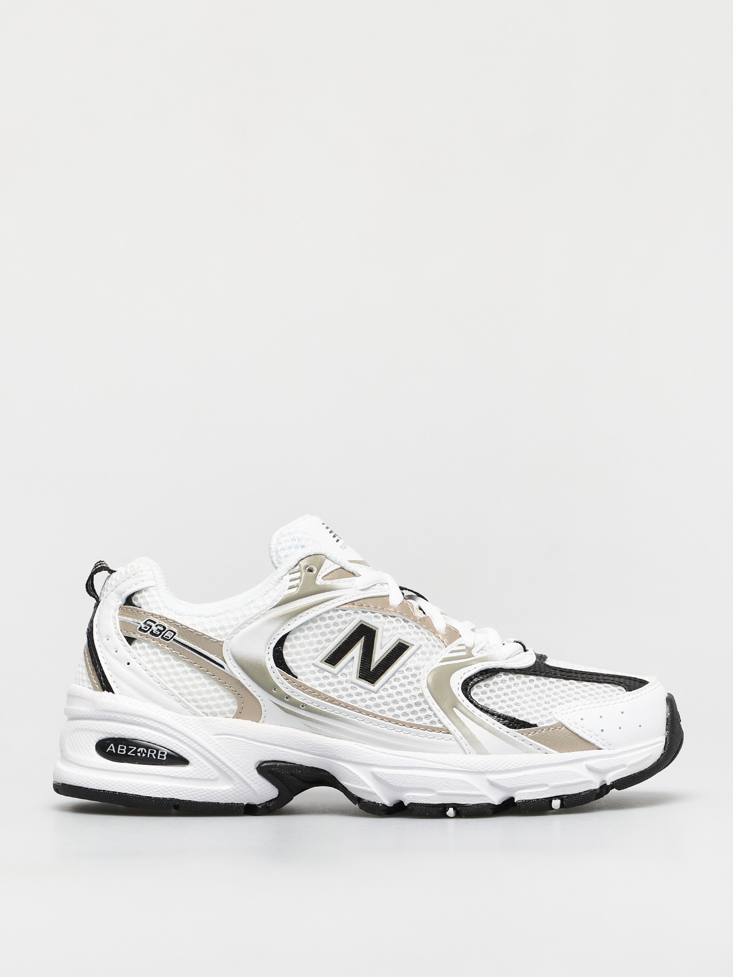 Buty New Balance 530 (munsell white/light gold met)