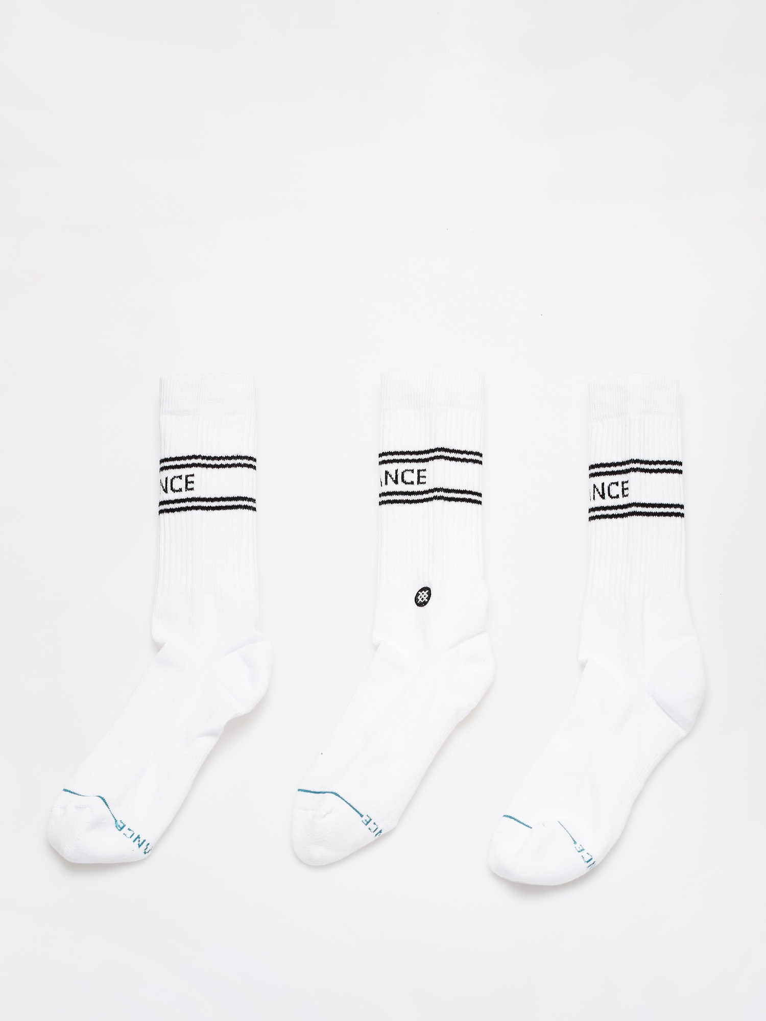 Skarpetki Stance Basic 3 Pack Crew (white)