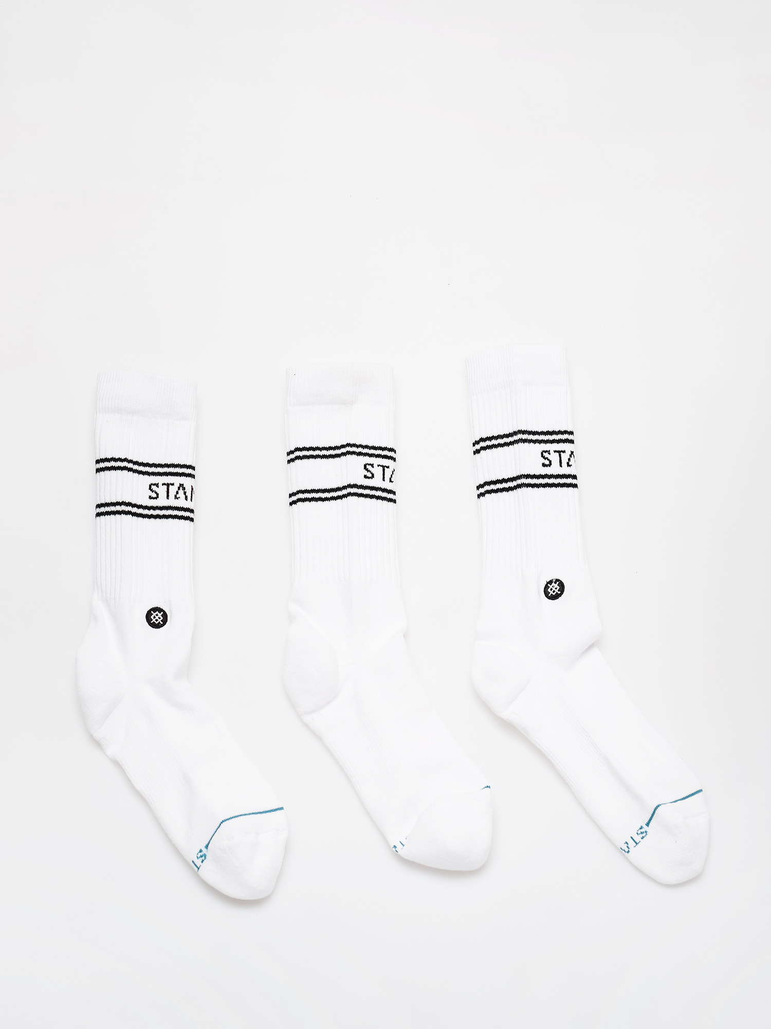 Skarpetki Stance Basic 3 Pack Crew (white)