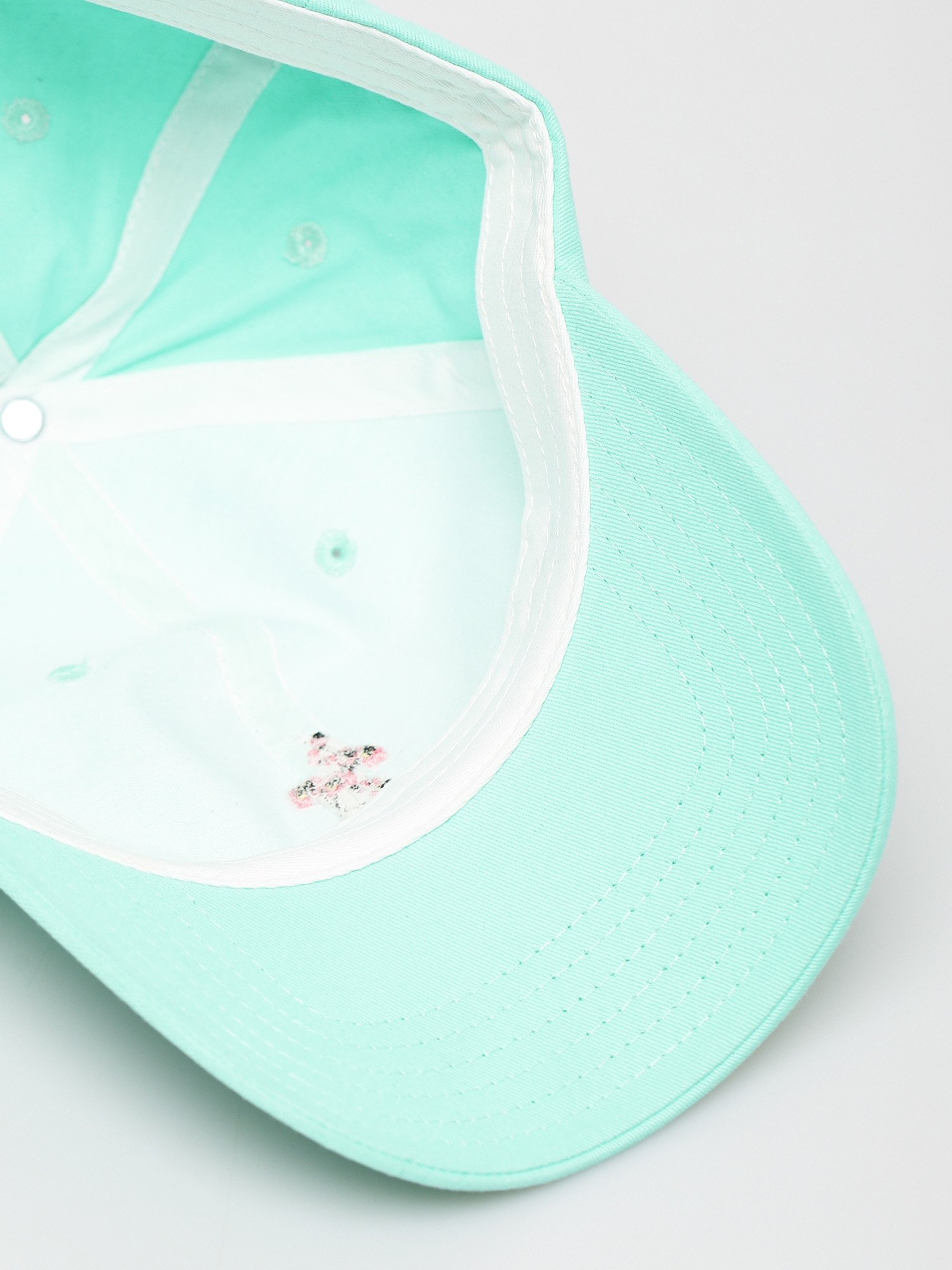Czapka z daszkiem DGK Blossom Strapback (turquoise)