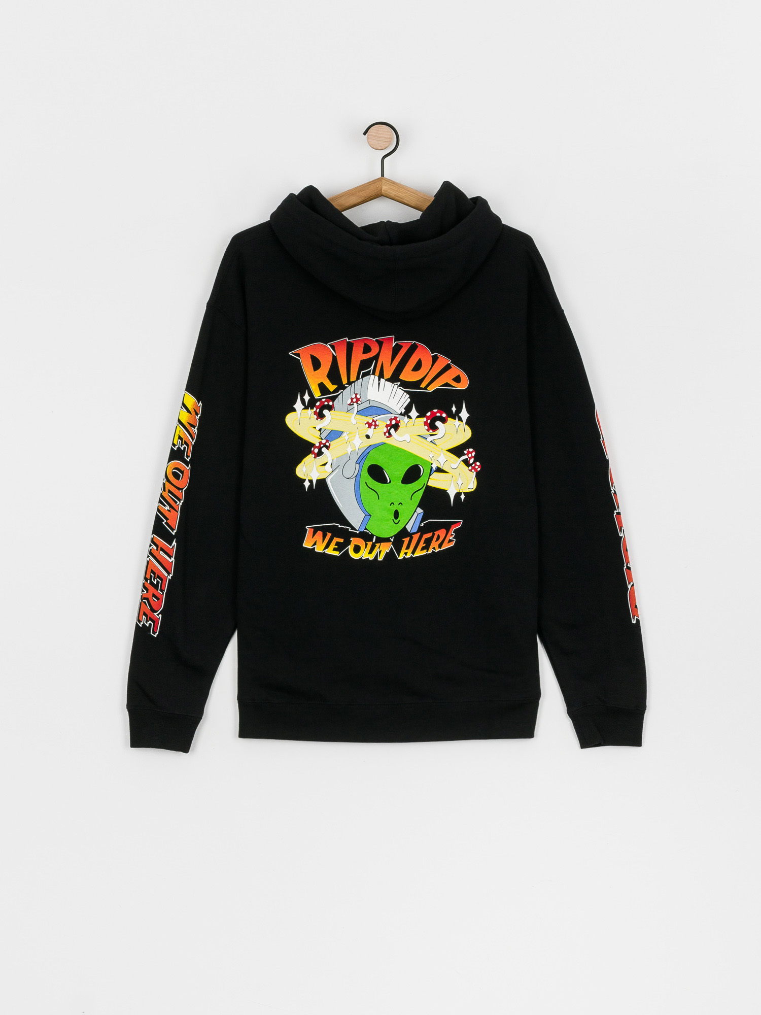 Bluza z kapturem RipNDip Out Of This World HD (black)