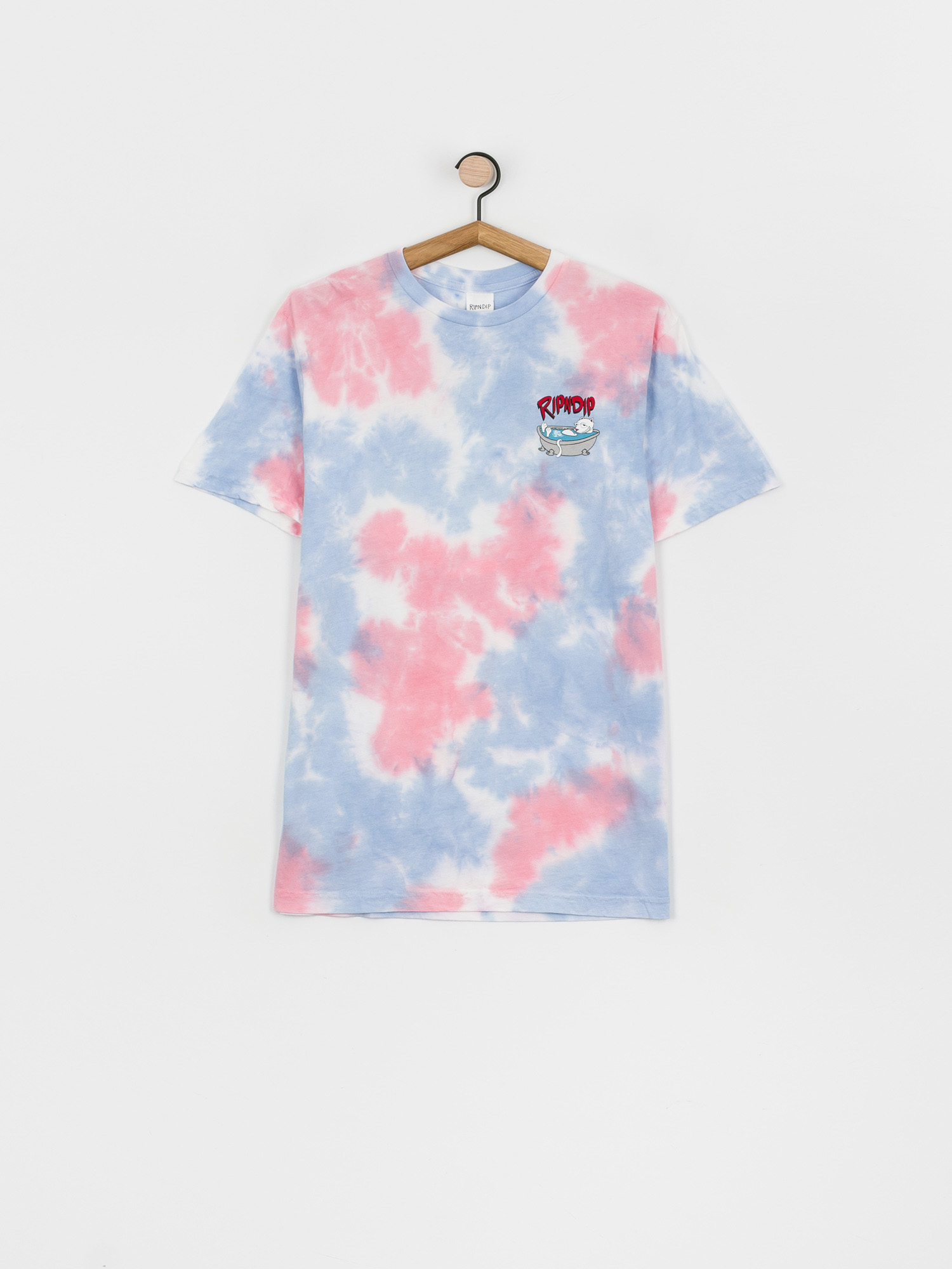 T-shirt RipNDip Bath Time (periwinkle & pink tie dye)