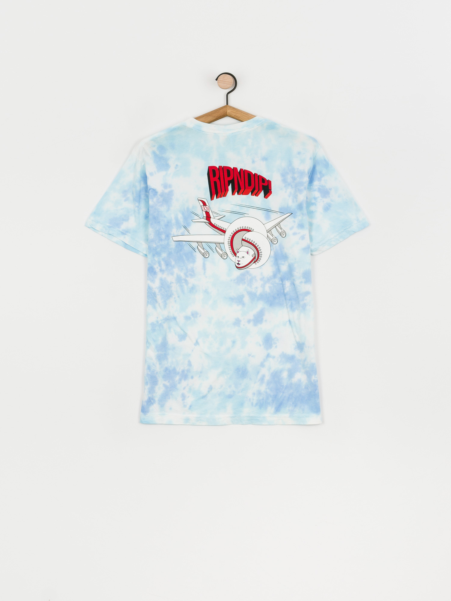 T-shirt RipNDip Flying High (blue tie dye)