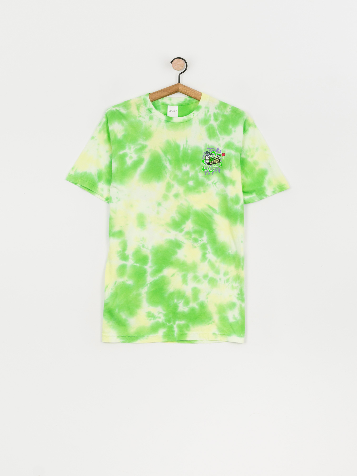 T-shirt RipNDip Astronomic (green lightning wash)