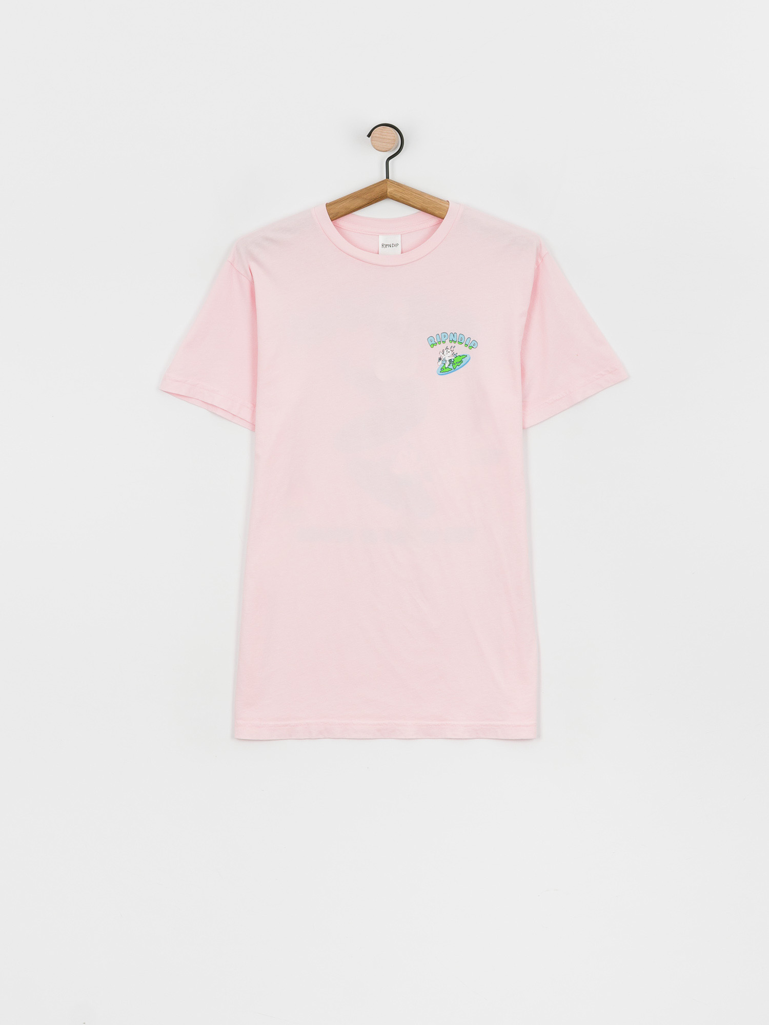 T-shirt RipNDip The World Is Yours (light pink)