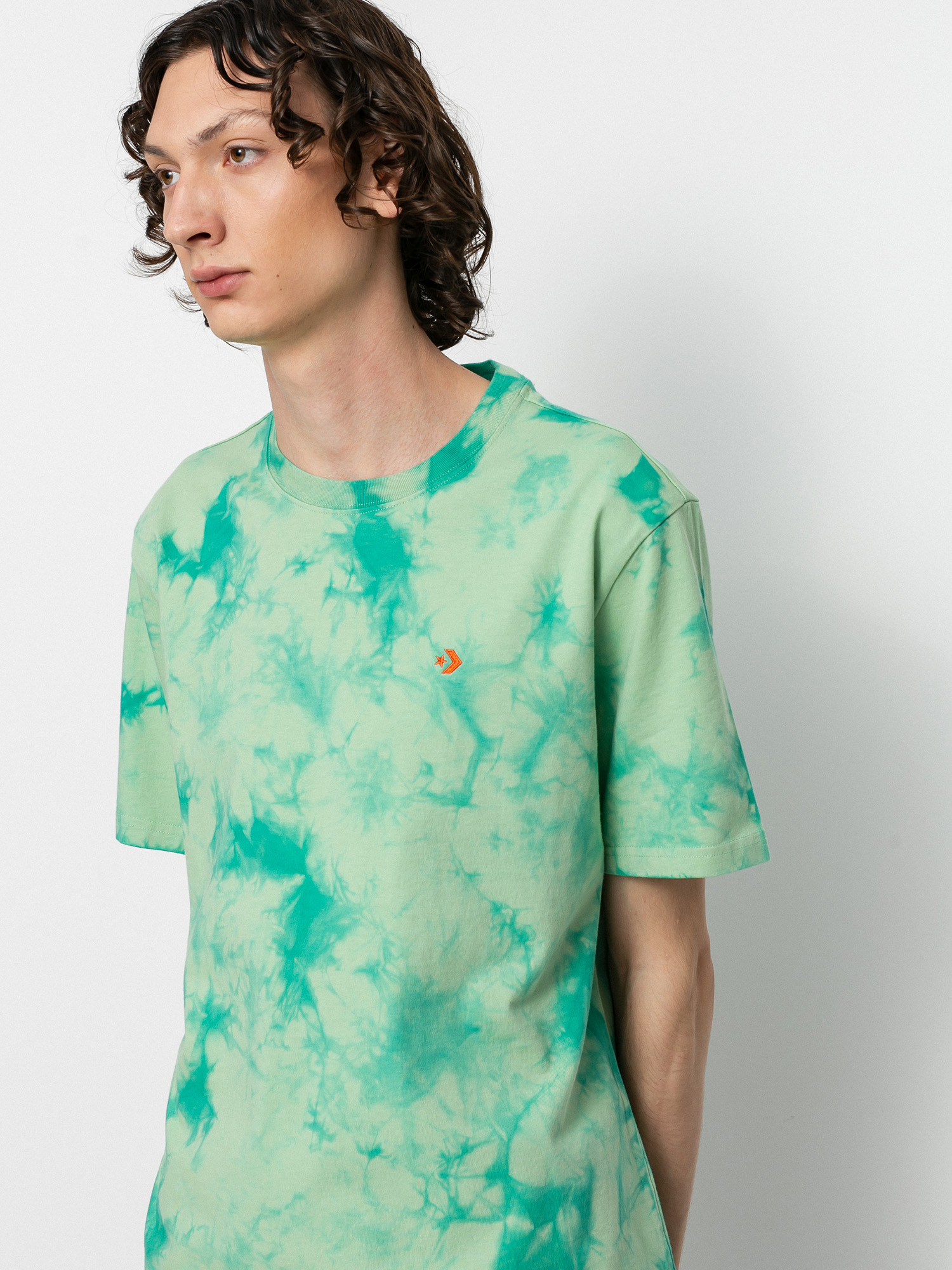 T-shirt Converse Marble Cut and Sew (harbor teal)