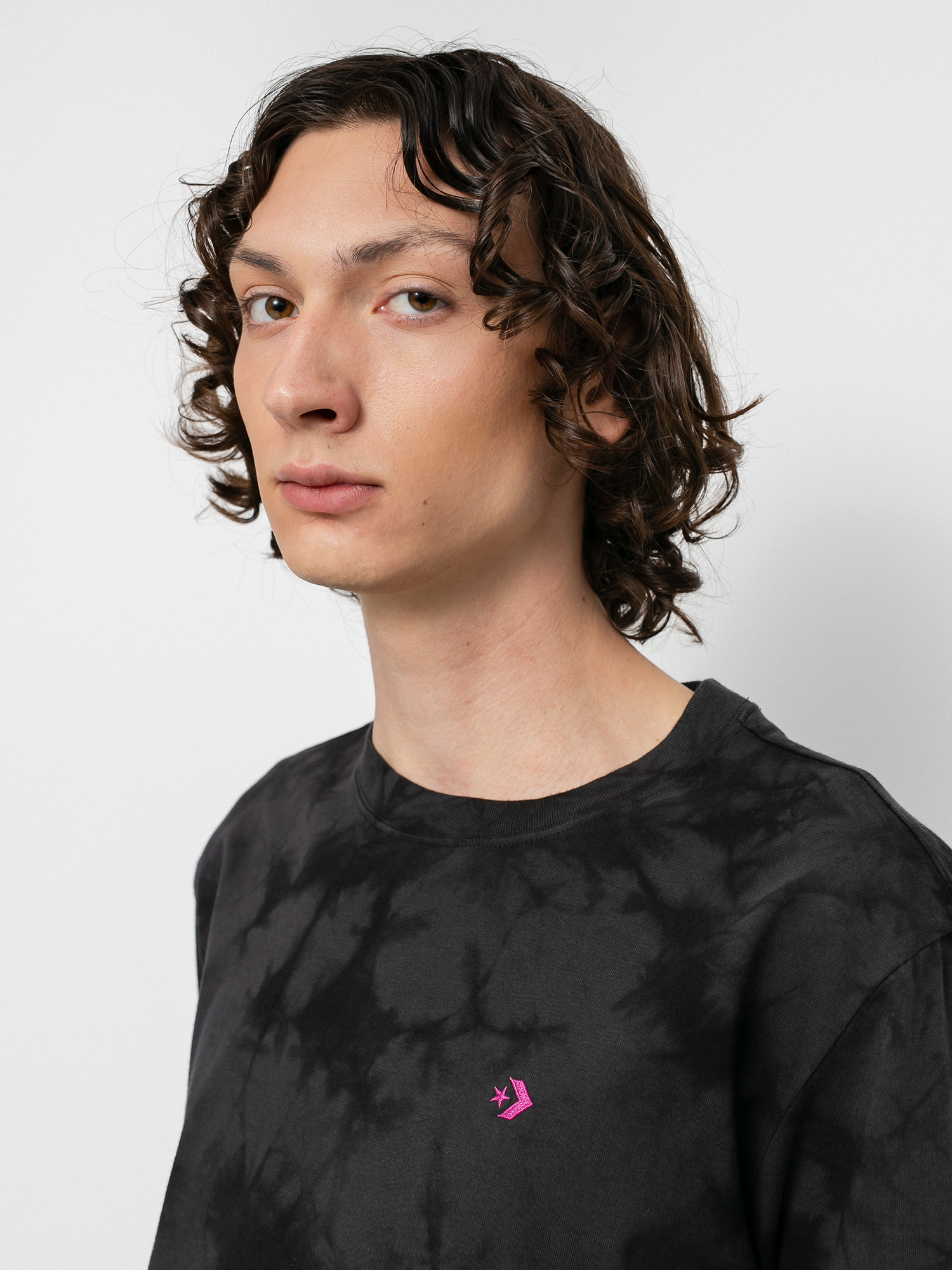 T-shirt Converse Marble Cut and Sew (converse black)
