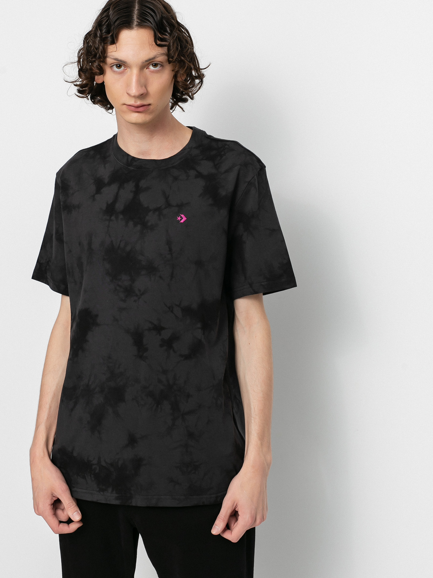 T-shirt Converse Marble Cut and Sew (converse black)