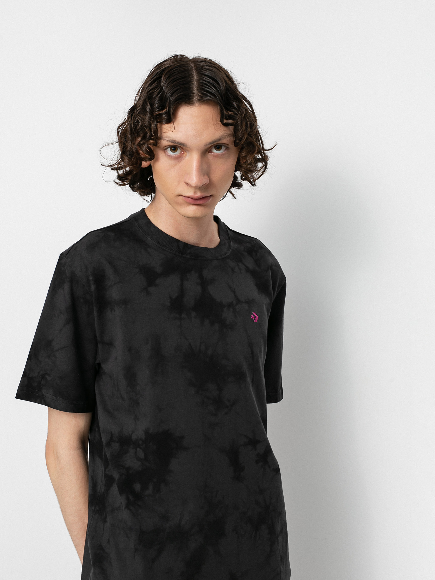 T-shirt Converse Marble Cut and Sew (converse black)