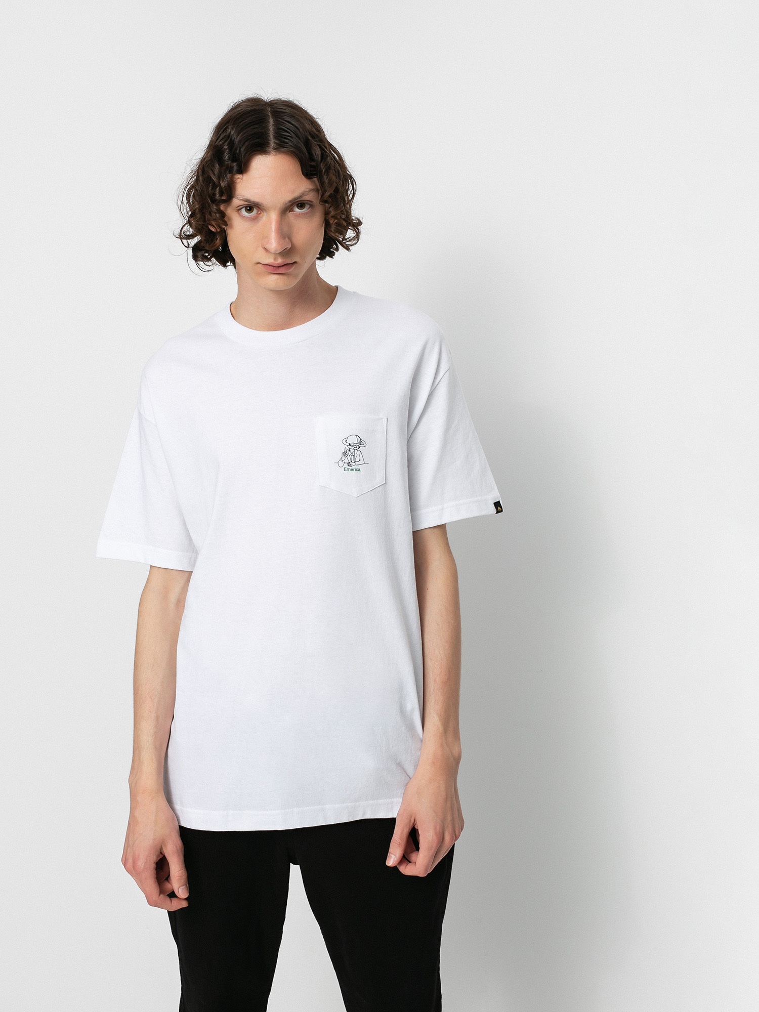 T-shirt Emerica Spanky Pocket (white)