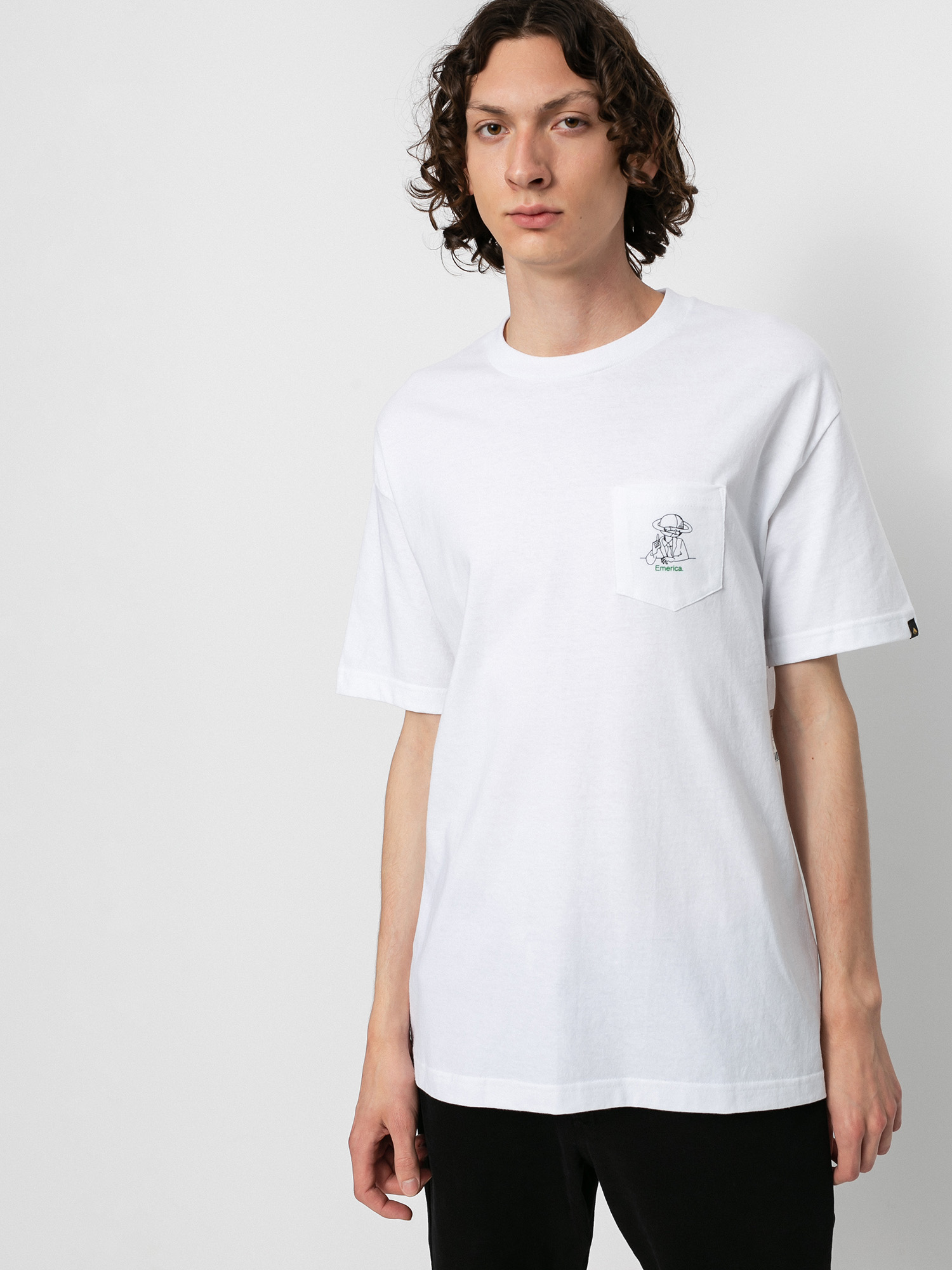 T-shirt Emerica Spanky Pocket (white)