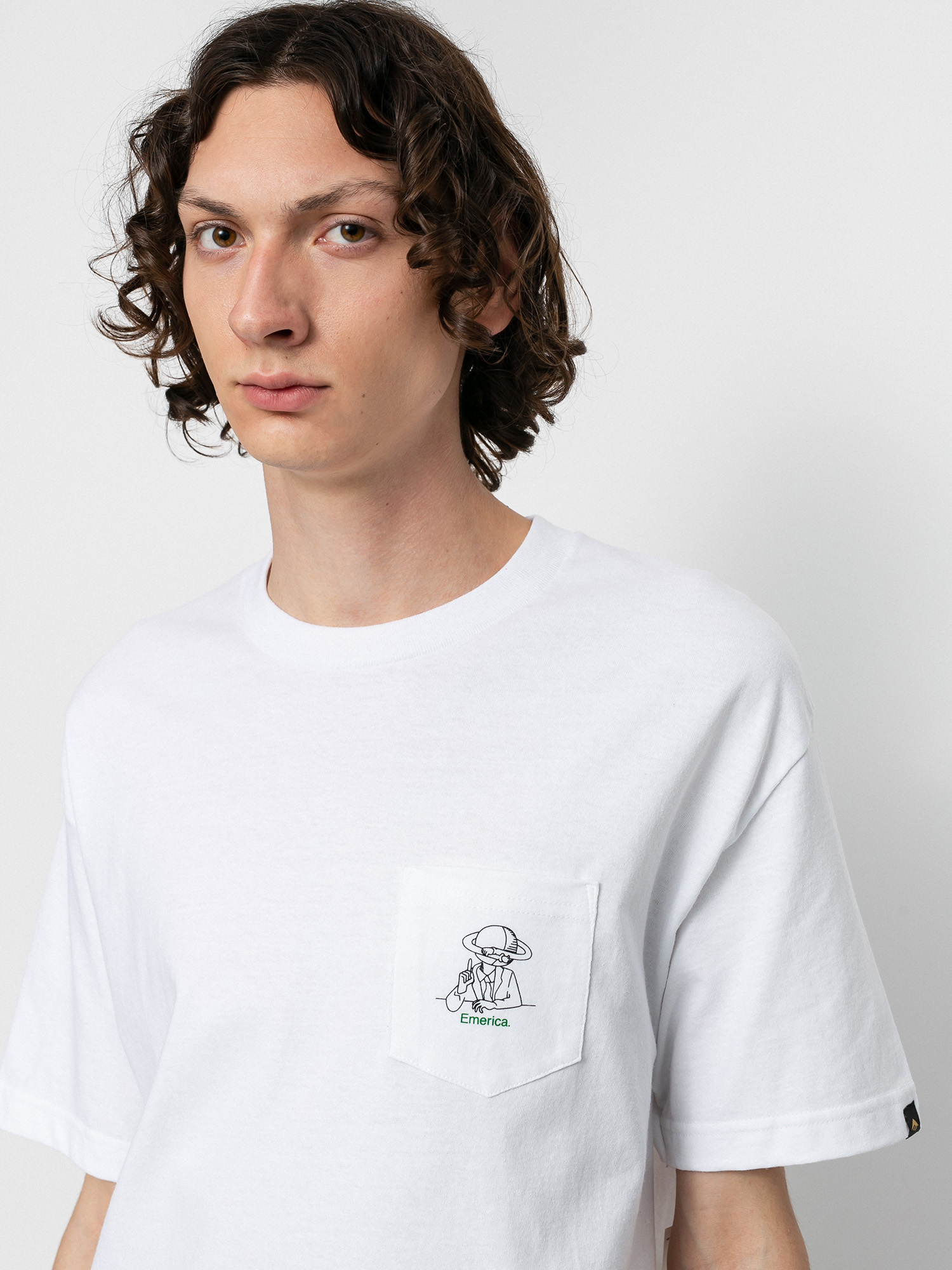 T-shirt Emerica Spanky Pocket (white)