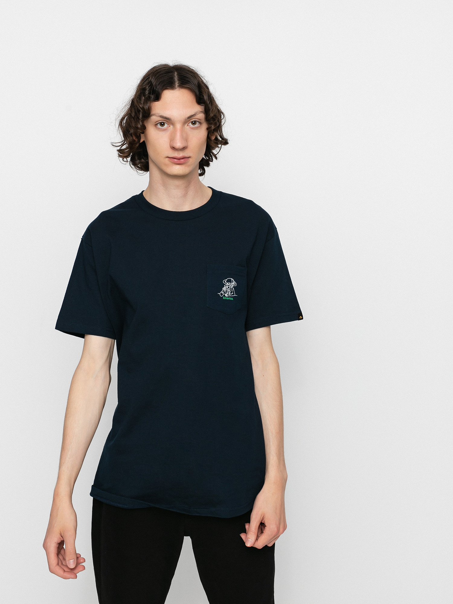 T-shirt Emerica Spanky Pocket (navy)