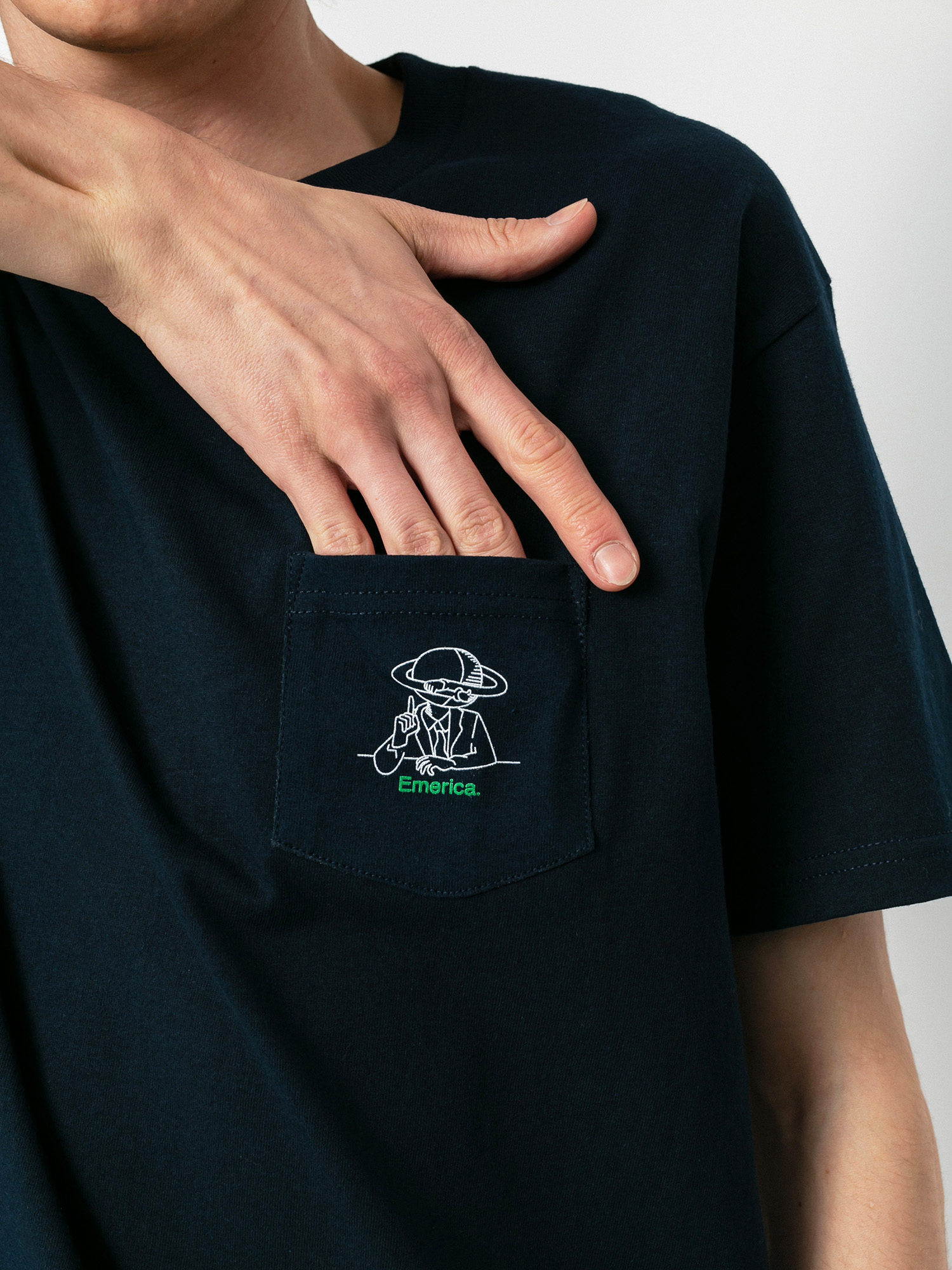 T-shirt Emerica Spanky Pocket (navy)