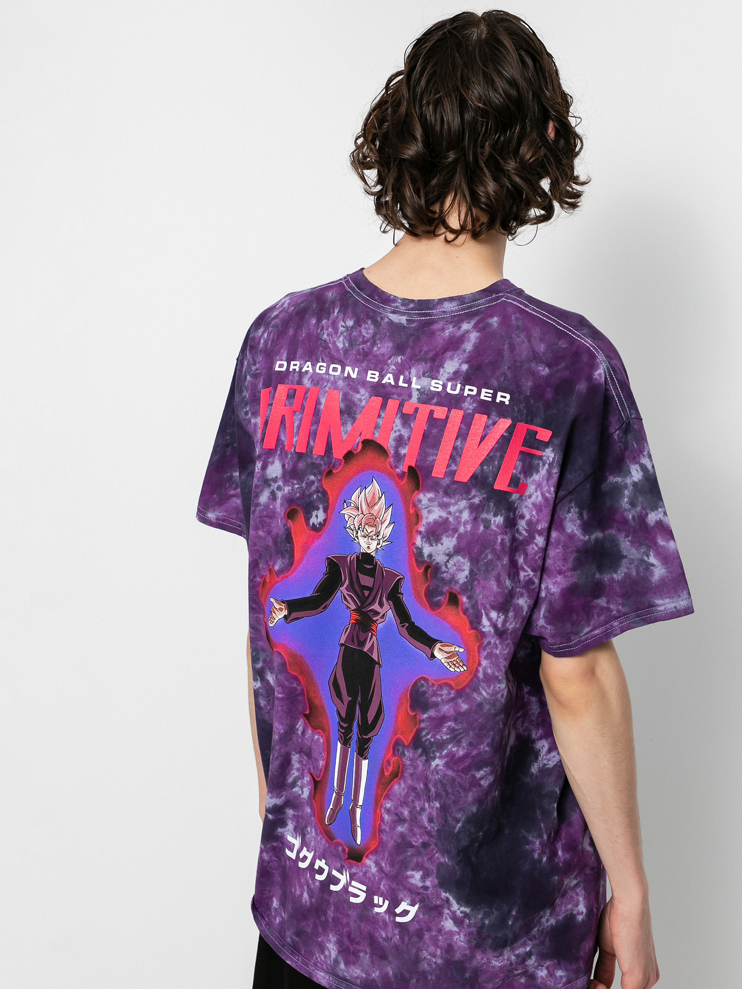 T-shirt Primitive Goku Black Rose Washed (purple)
