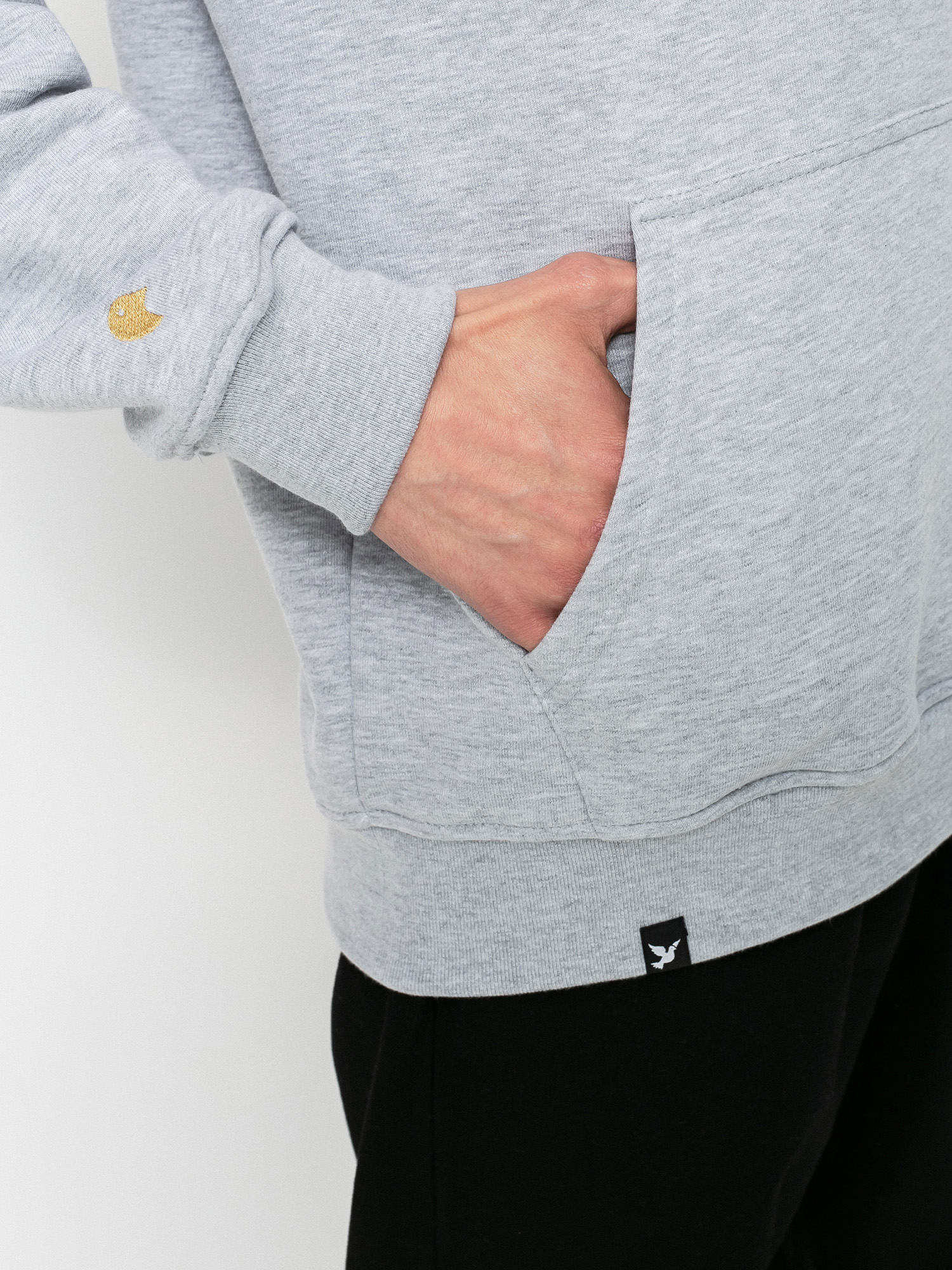Bluza z kapturem Nervous Swirl HD (grey)