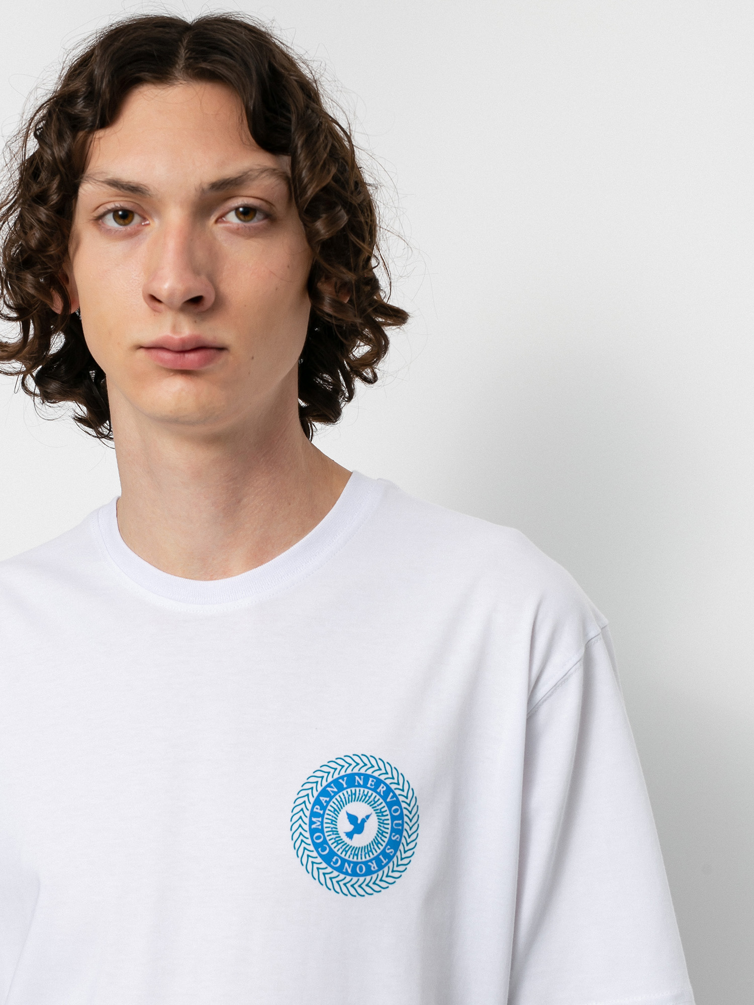 T-shirt Nervous Swirl (white)