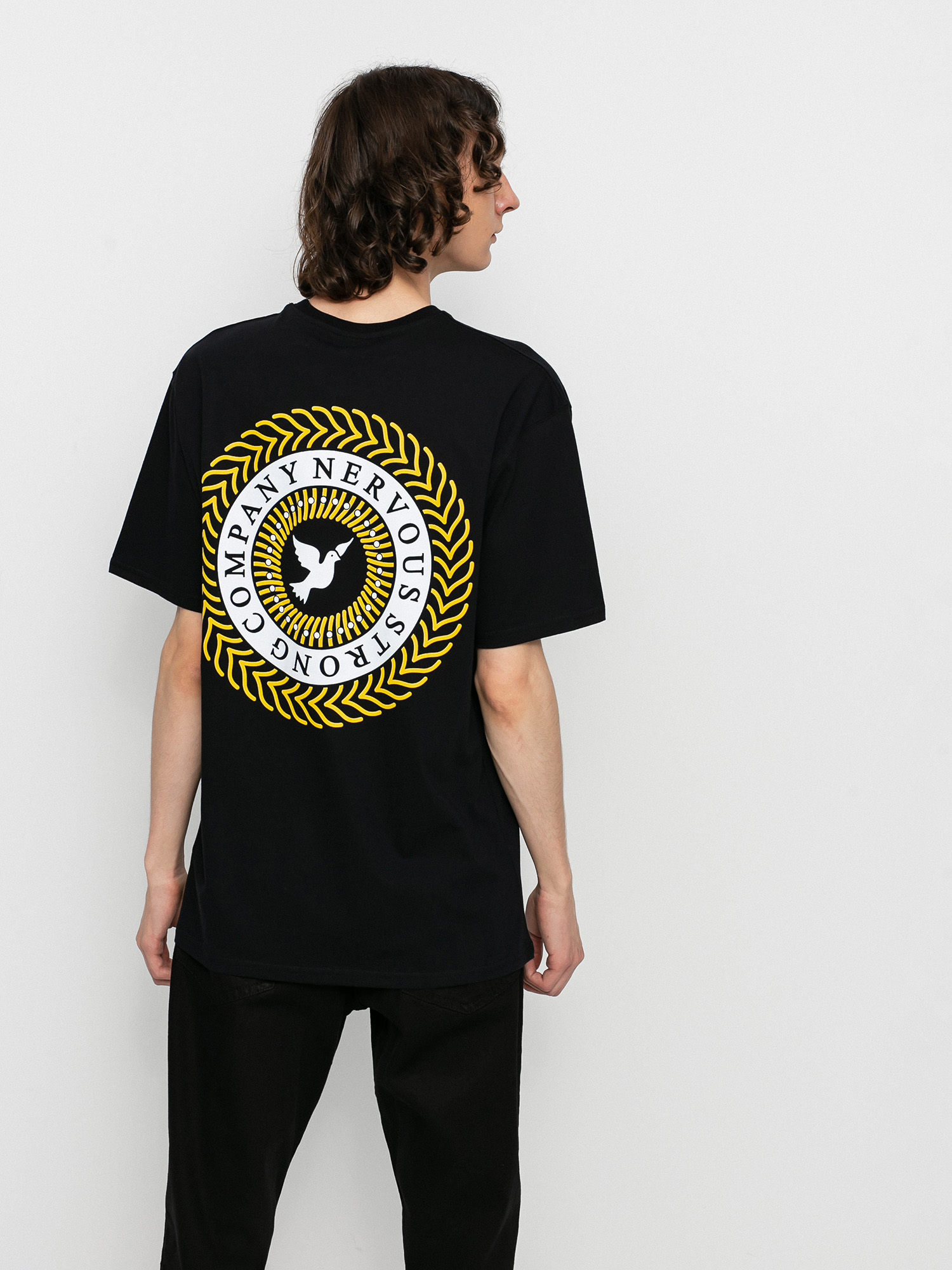 T-shirt Nervous Swirl (black)