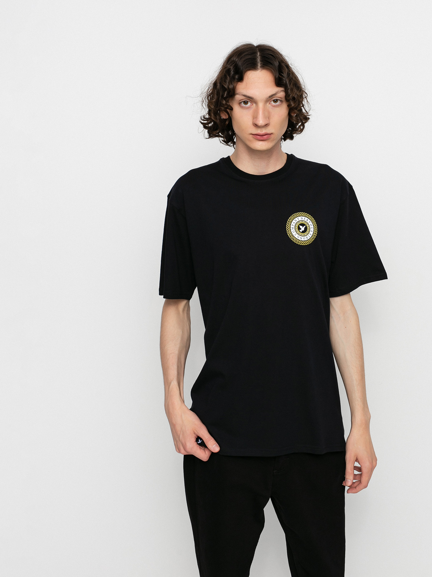 T-shirt Nervous Swirl (black)