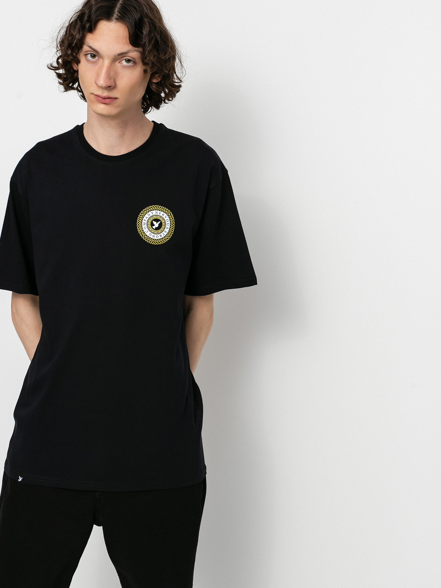 T-shirt Nervous Swirl (black)